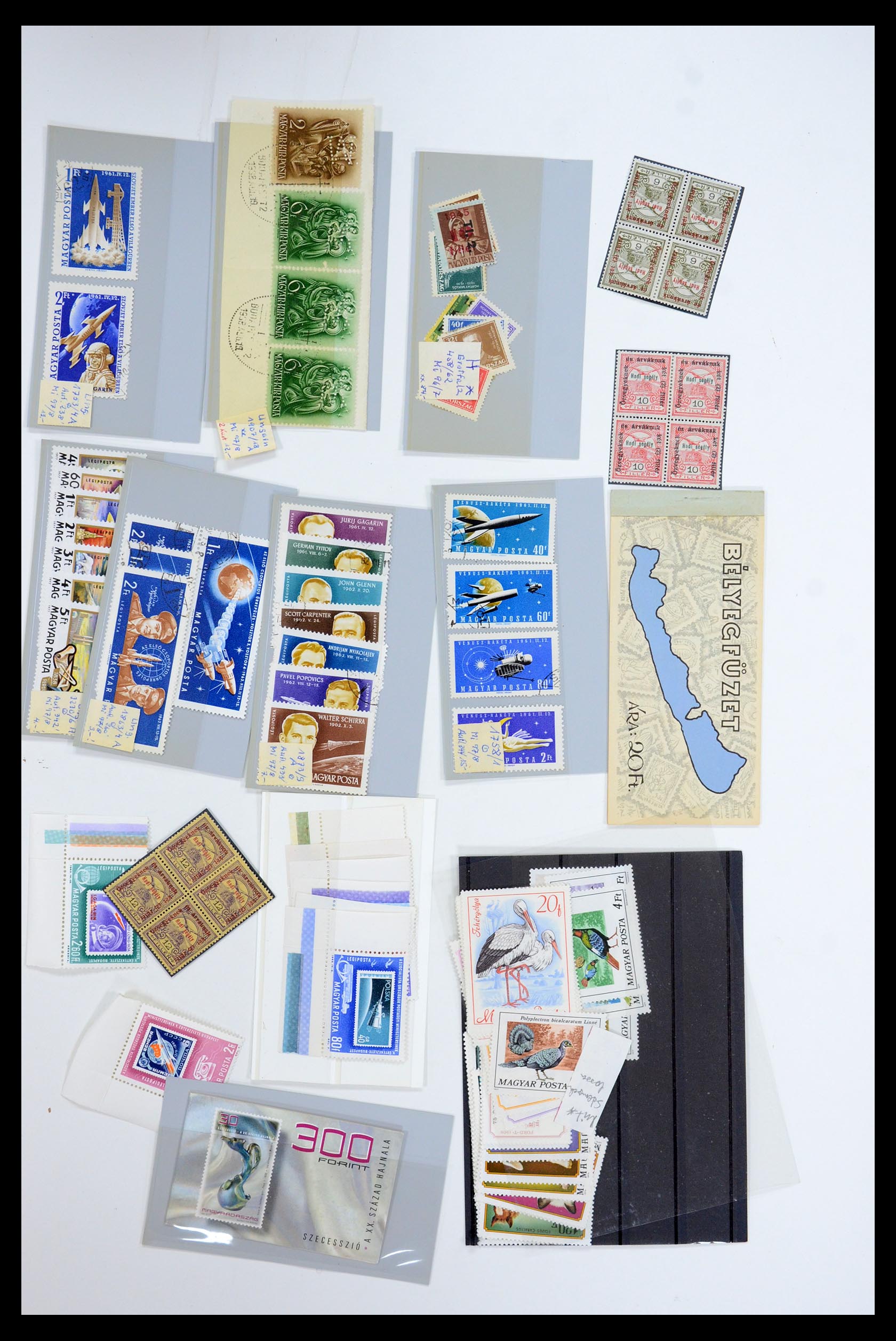 35554 008 - Postzegelverzameling 35554 Hongarije 1872-1970.