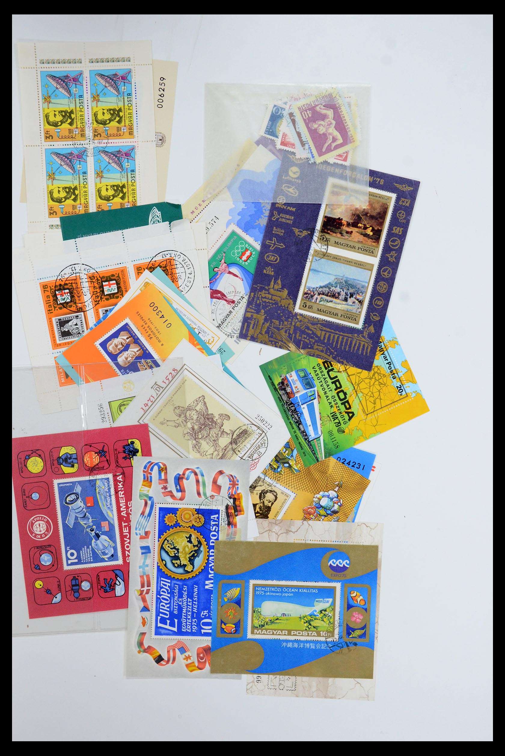 35554 009 - Postzegelverzameling 35554 Hongarije 1872-1970.
