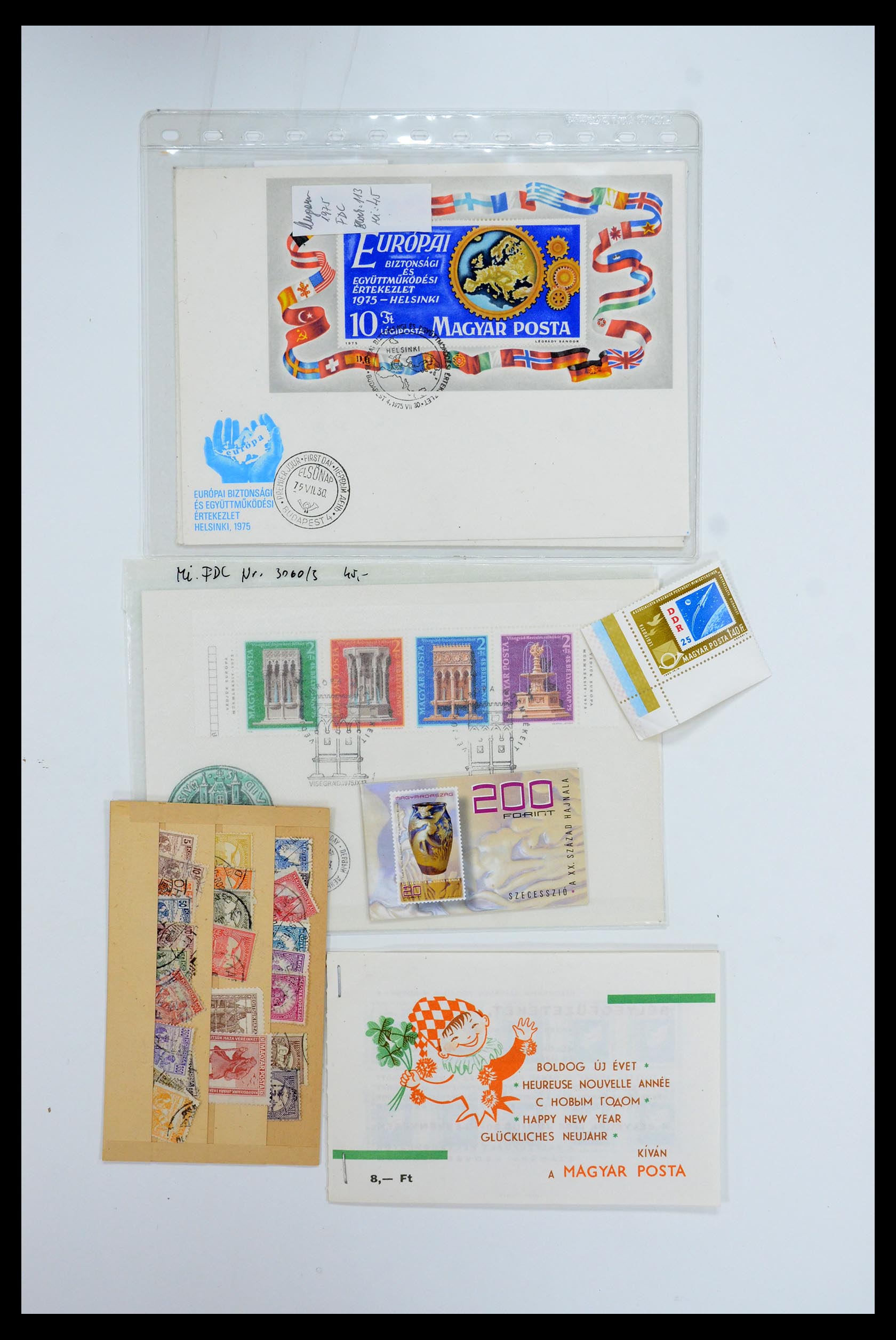 35554 013 - Postzegelverzameling 35554 Hongarije 1872-1970.