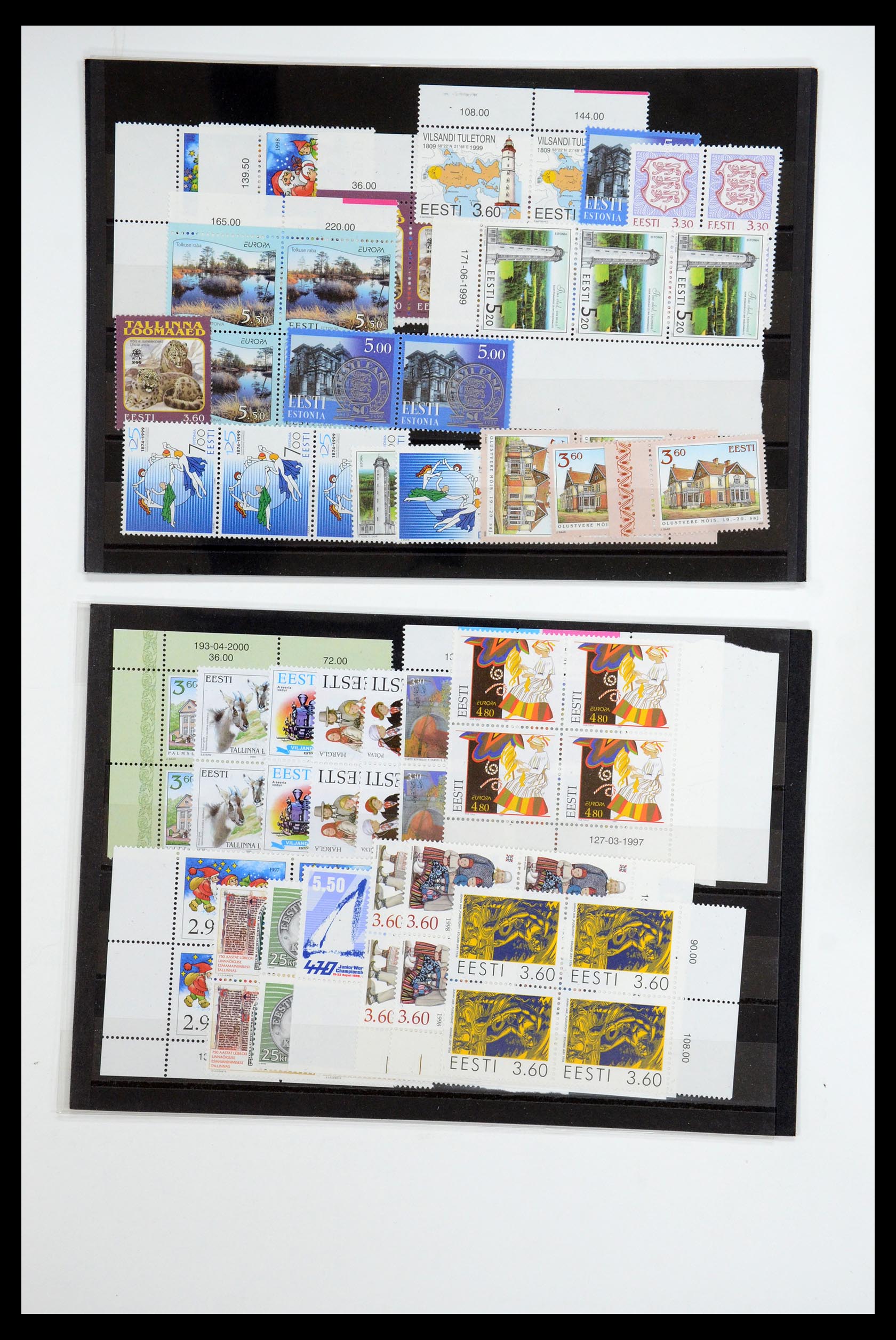 35556 003 - Postzegelverzameling 35556 Baltische Staten 1919-2000.
