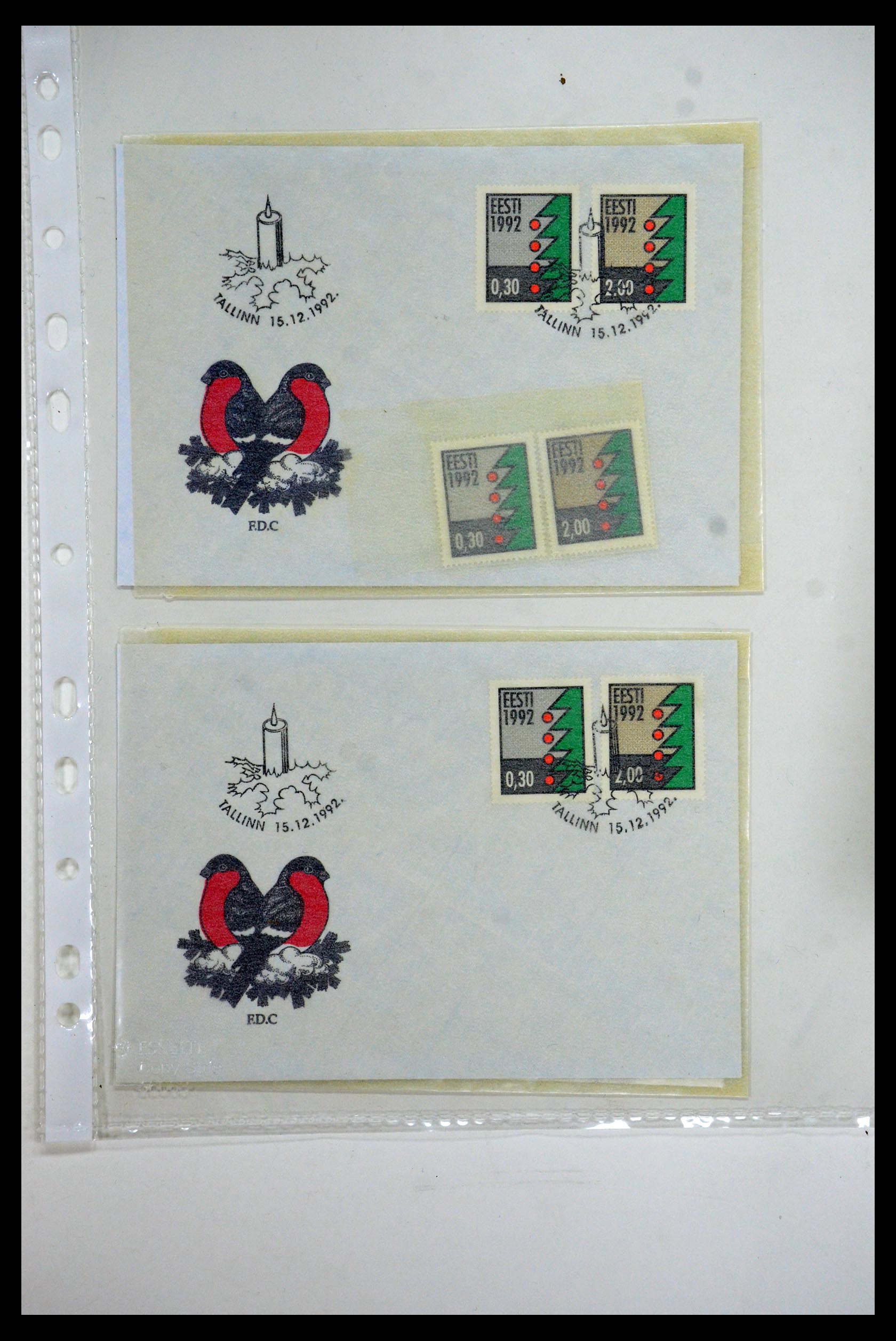35556 021 - Postzegelverzameling 35556 Baltische Staten 1919-2000.