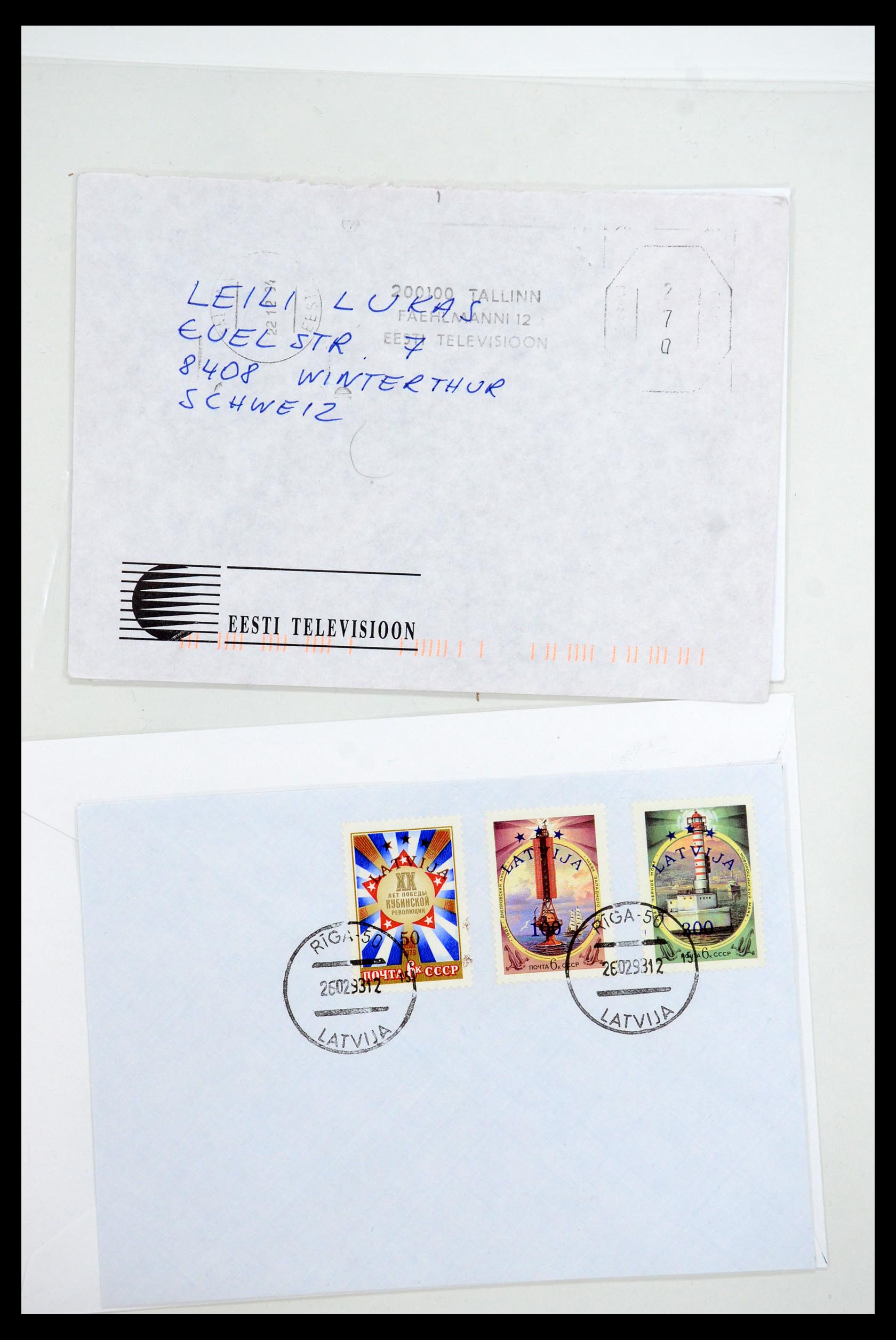 35556 037 - Postzegelverzameling 35556 Baltische Staten 1919-2000.