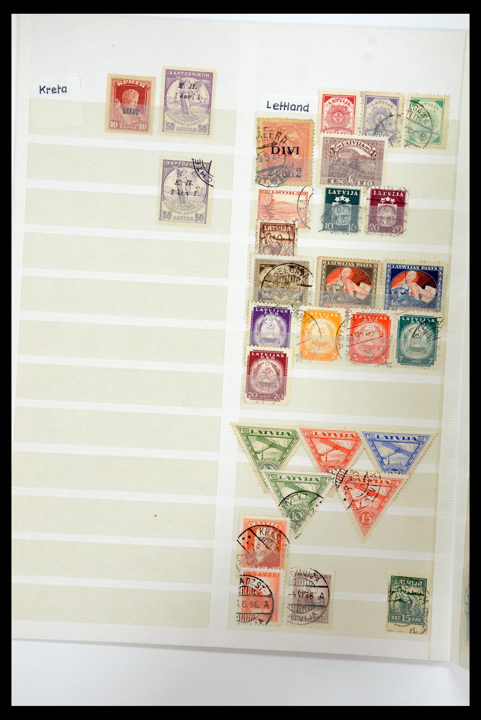 35556 046 - Postzegelverzameling 35556 Baltische Staten 1919-2000.