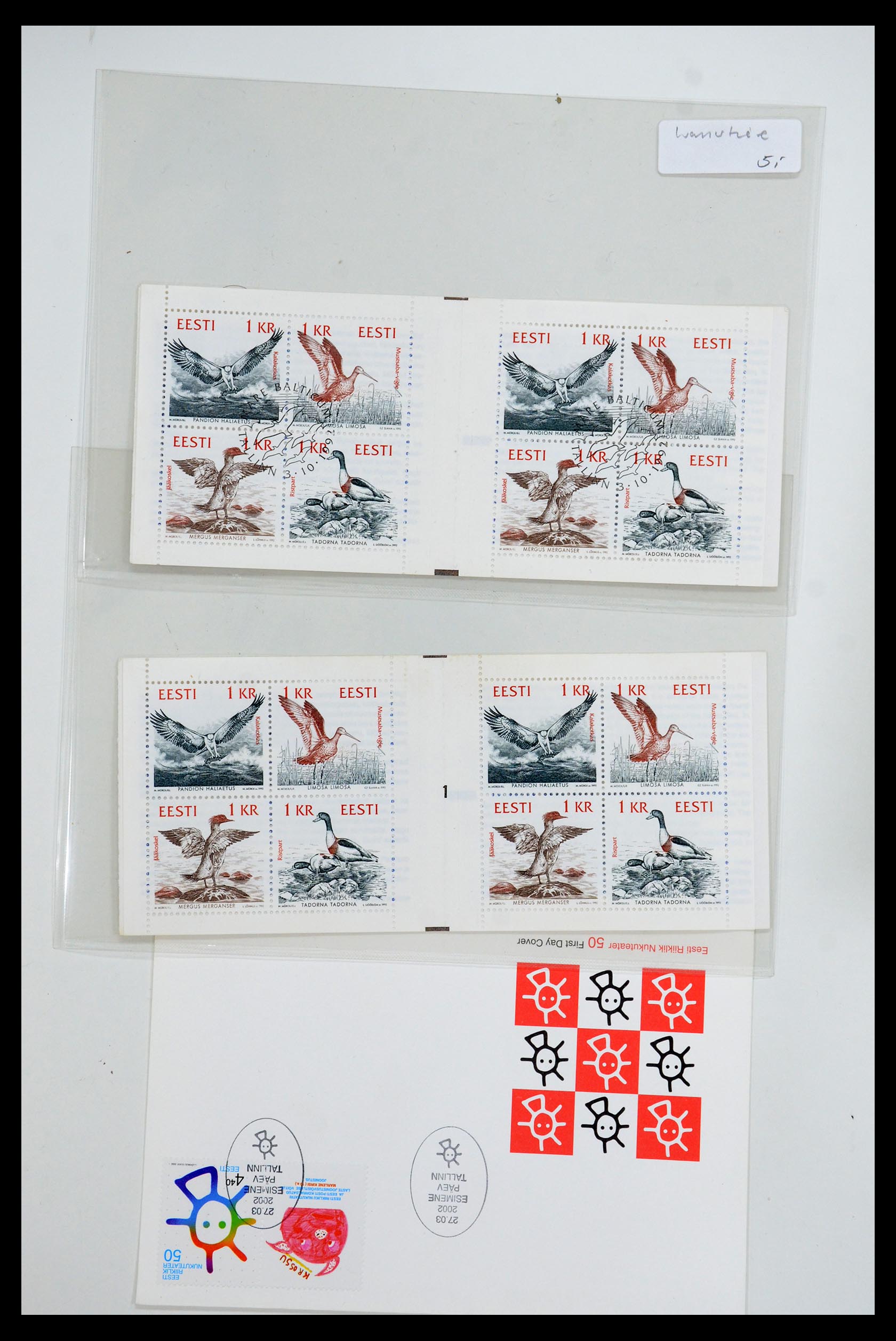 35556 048 - Postzegelverzameling 35556 Baltische Staten 1919-2000.