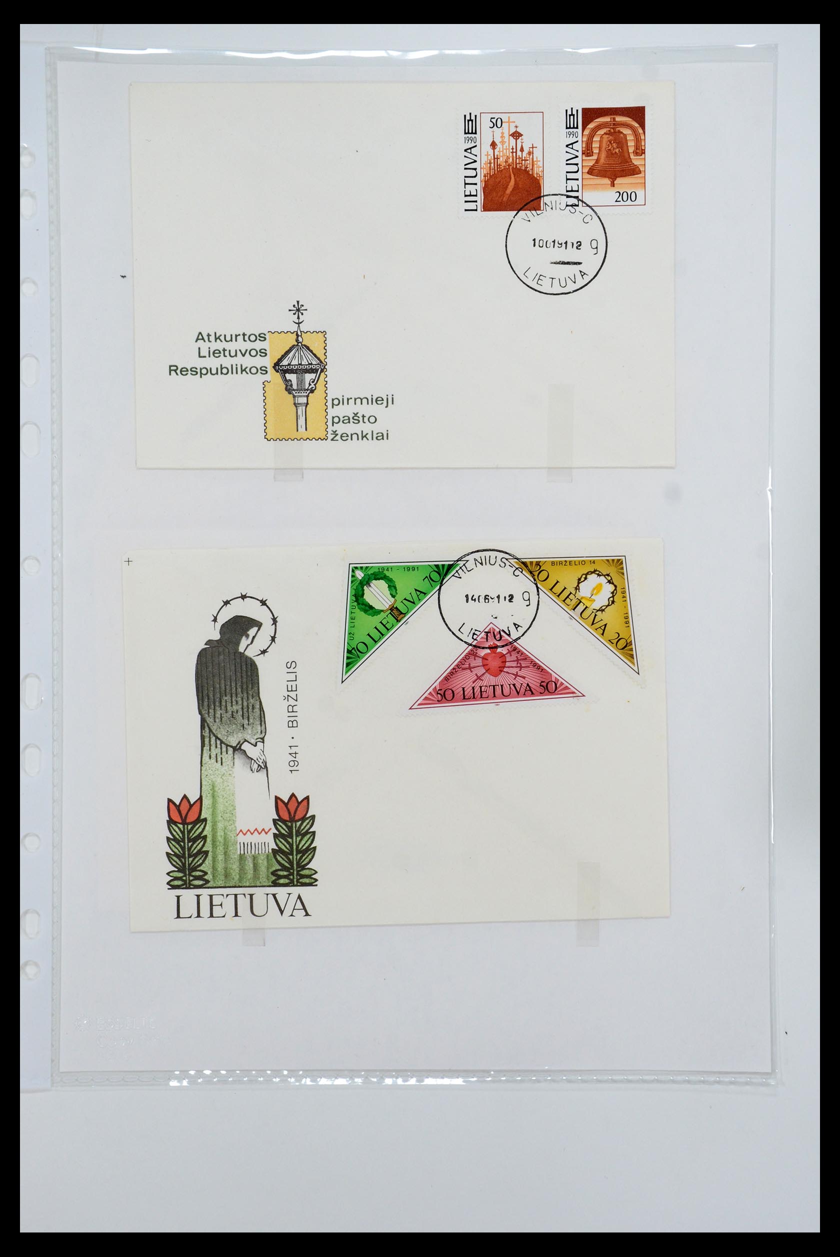 35556 064 - Postzegelverzameling 35556 Baltische Staten 1919-2000.