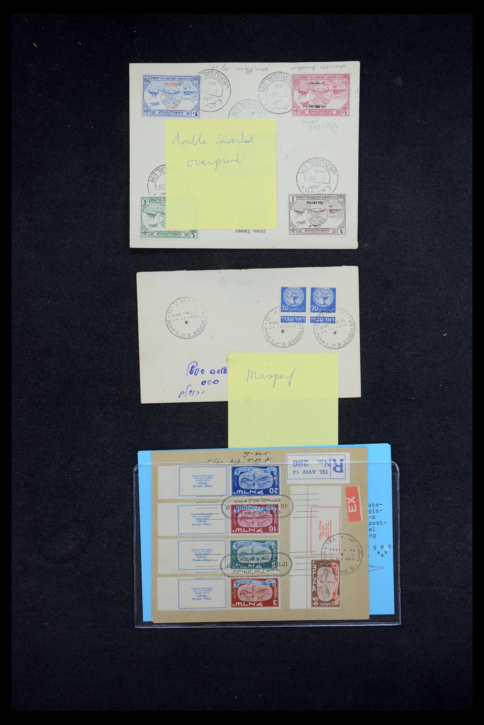 35557 011 - Postzegelverzameling 35557 Wereld brieven 1860-1950.