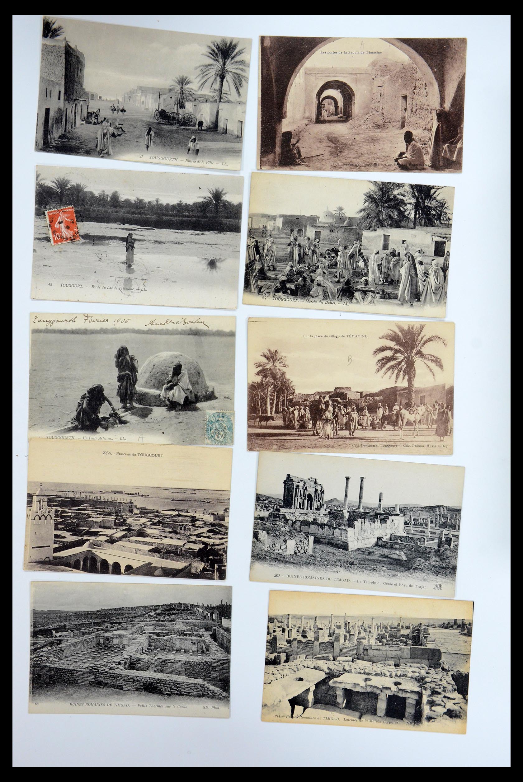 35558 003 - Postzegelverzameling 35558 Algerije ansichtkaarten 1900-1945.