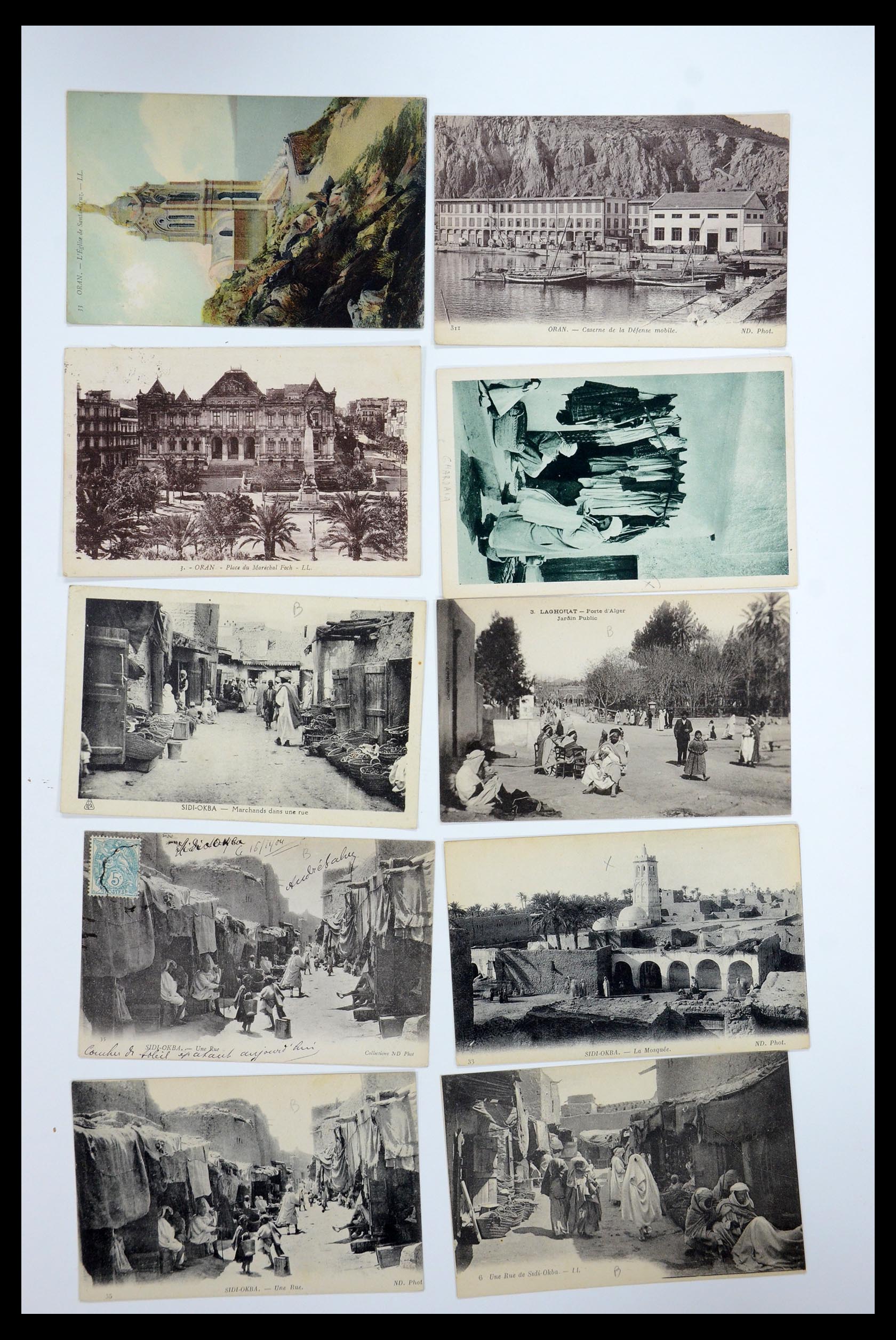 35558 025 - Postzegelverzameling 35558 Algerije ansichtkaarten 1900-1945.