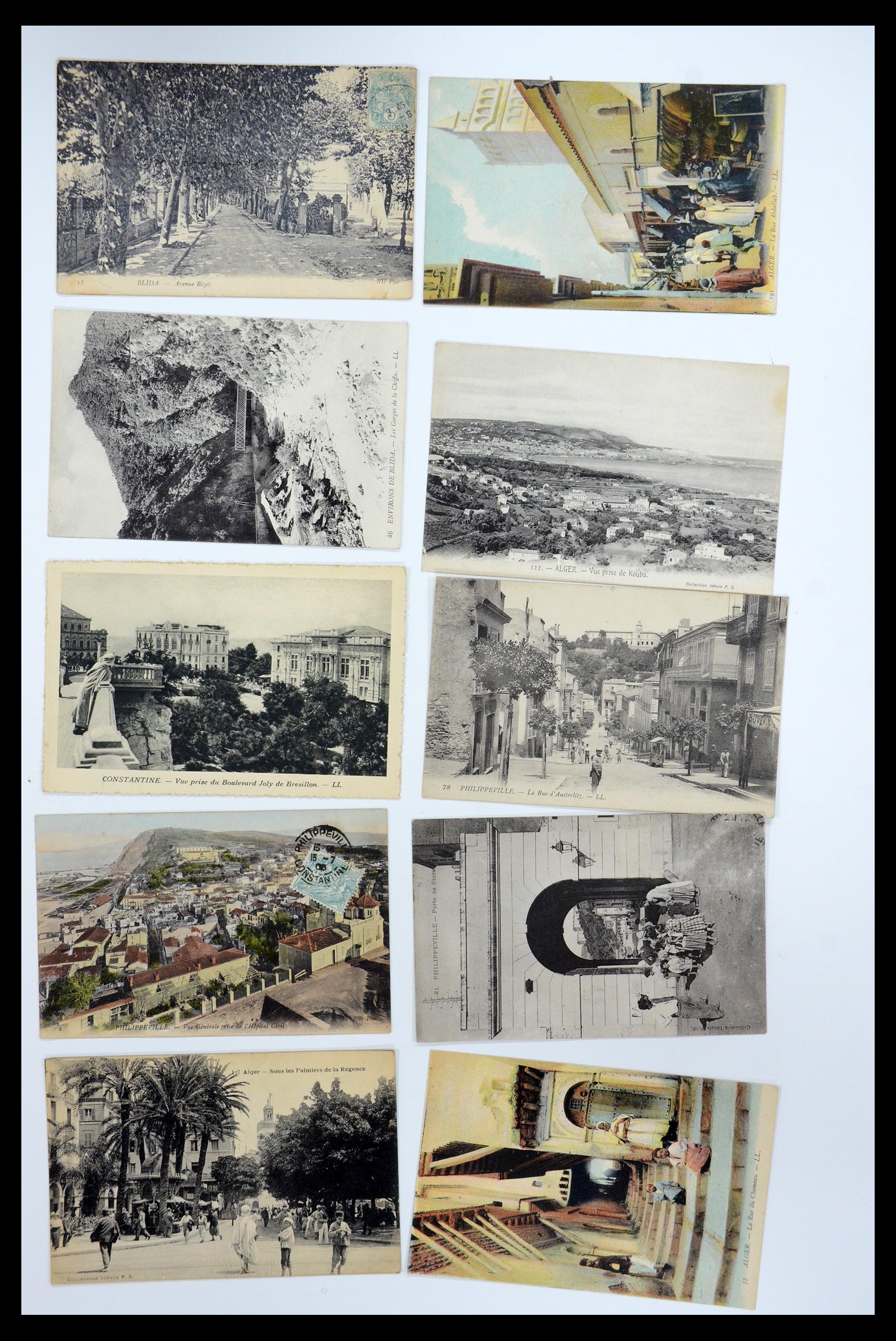35558 029 - Postzegelverzameling 35558 Algerije ansichtkaarten 1900-1945.