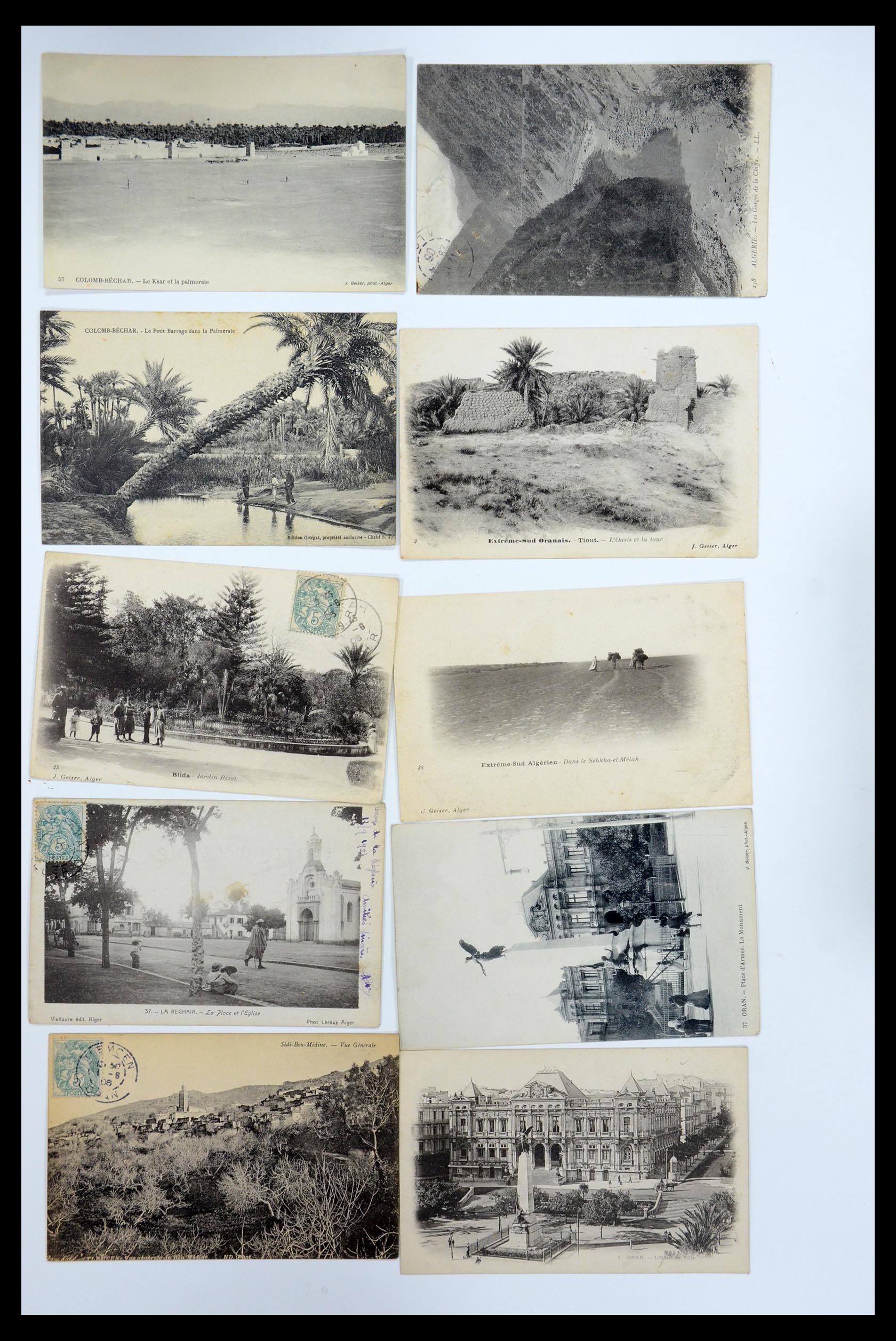35558 039 - Postzegelverzameling 35558 Algerije ansichtkaarten 1900-1945.