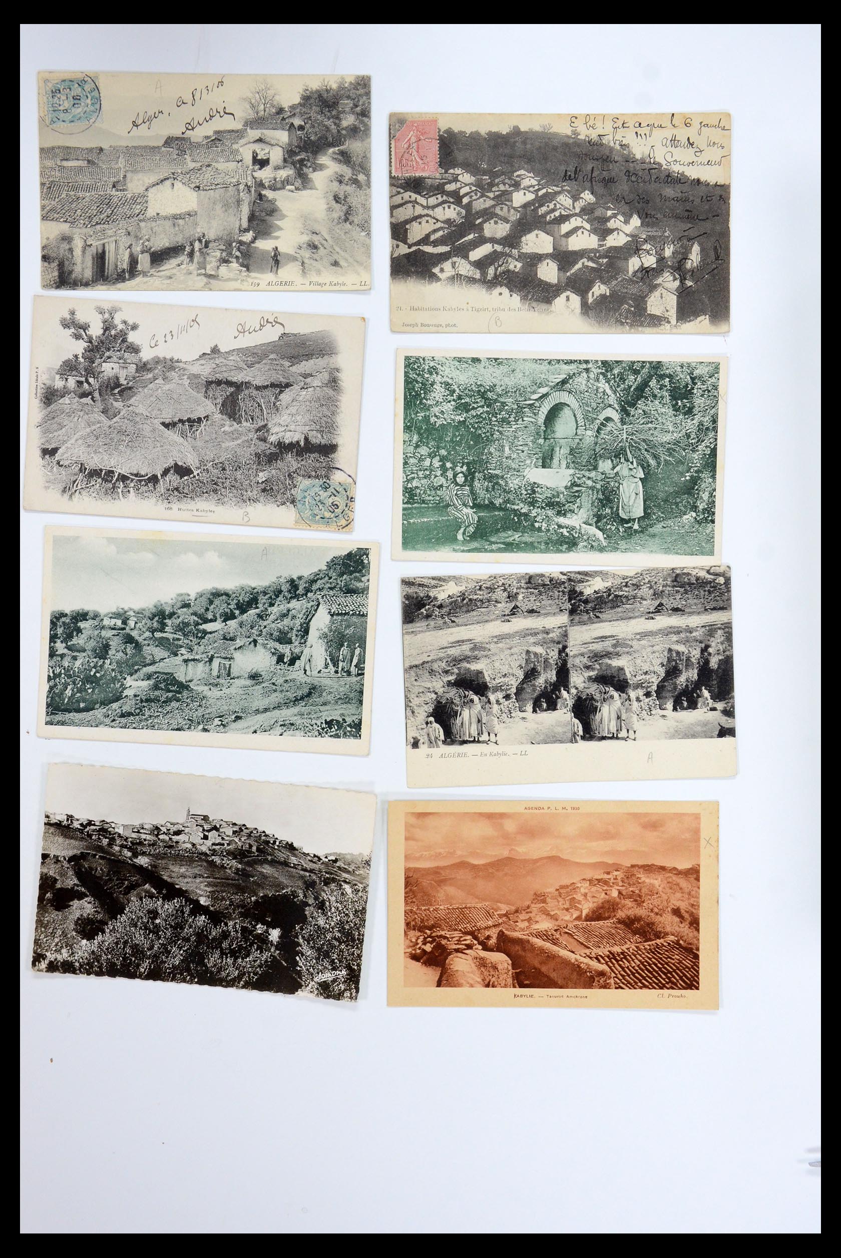 35558 045 - Postzegelverzameling 35558 Algerije ansichtkaarten 1900-1945.