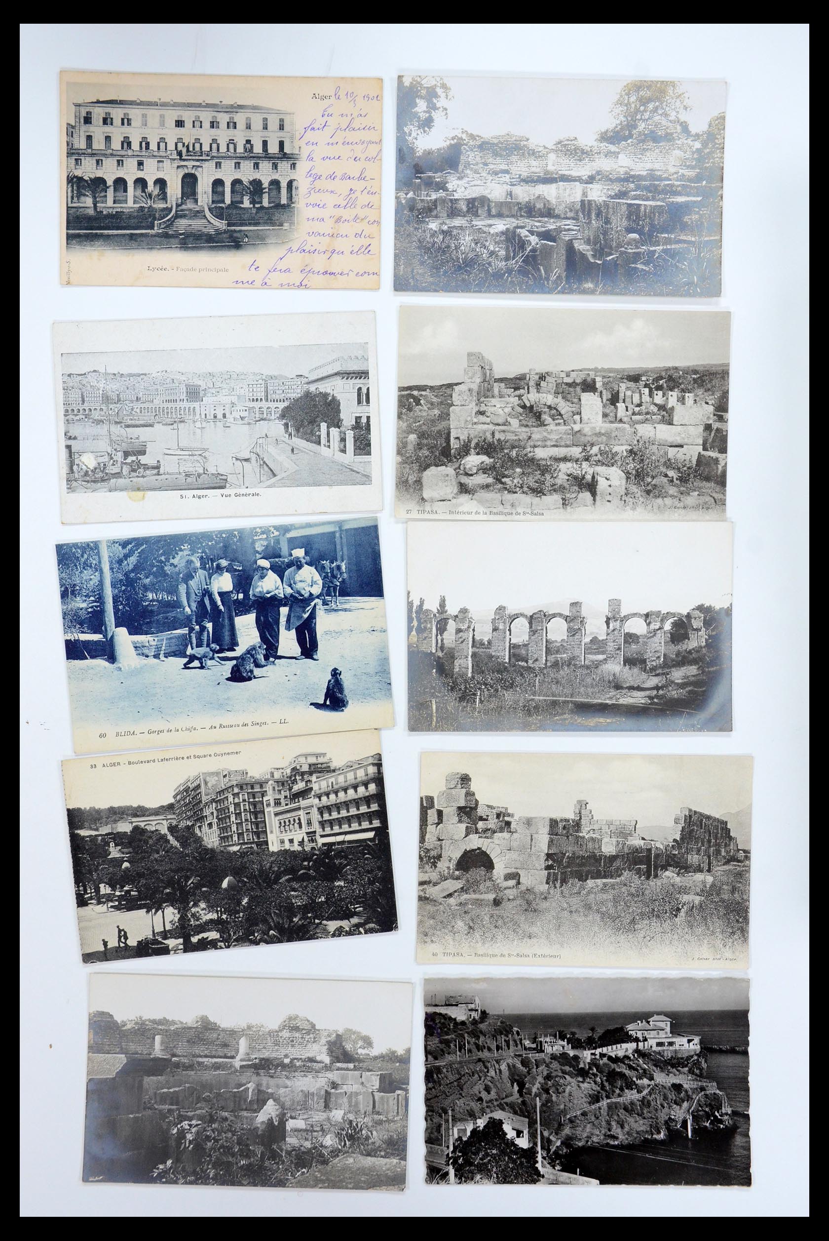 35558 053 - Postzegelverzameling 35558 Algerije ansichtkaarten 1900-1945.