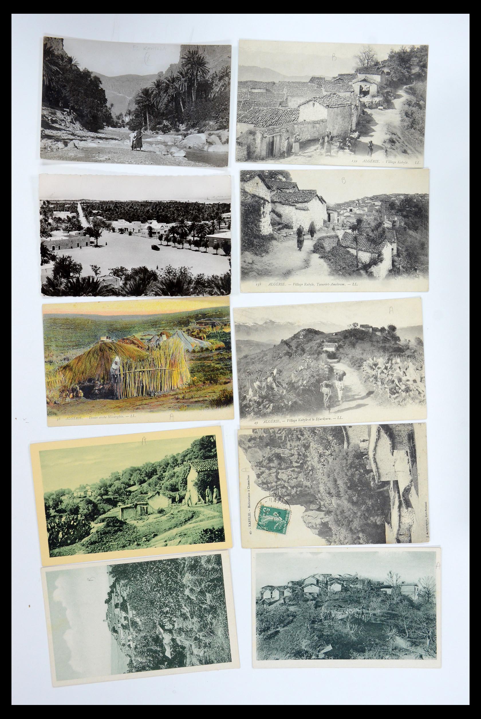 35558 058 - Postzegelverzameling 35558 Algerije ansichtkaarten 1900-1945.