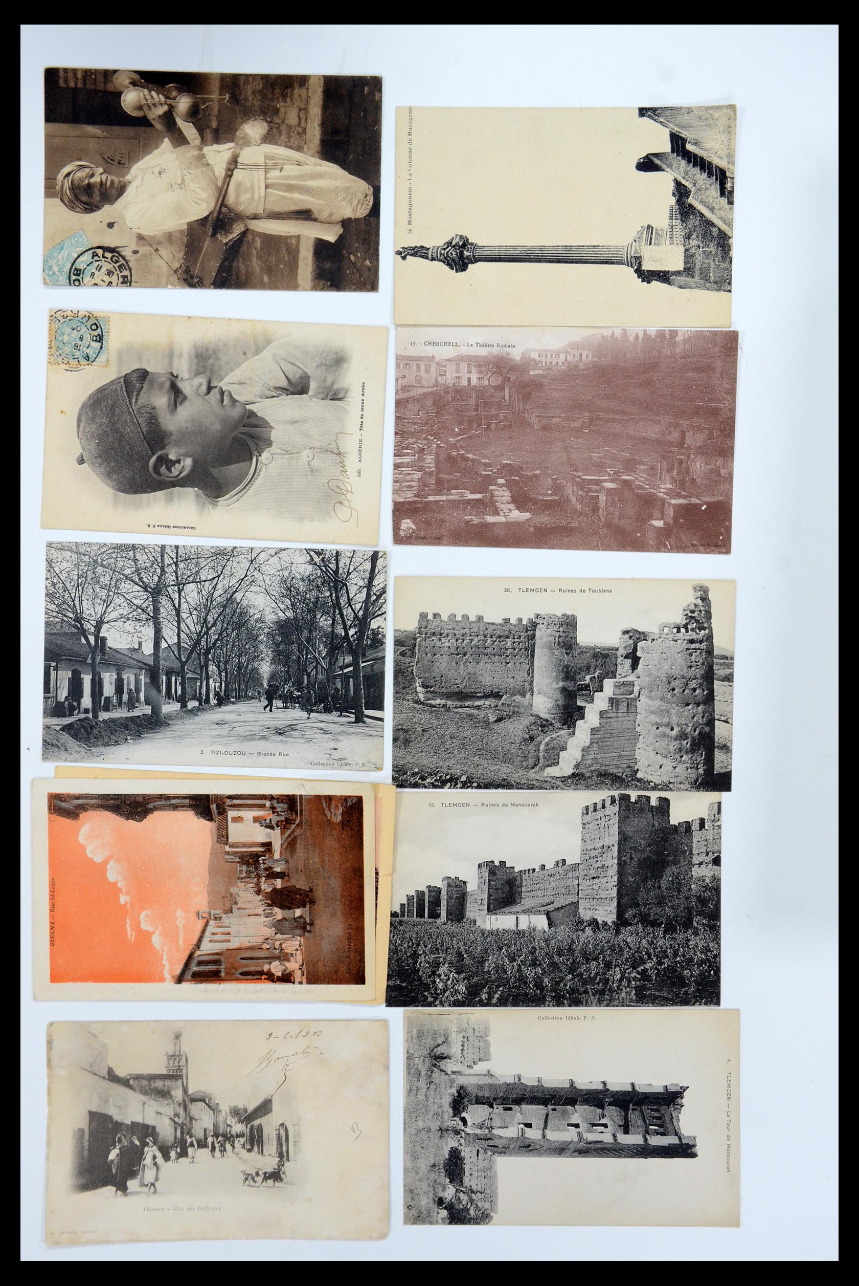 35558 067 - Postzegelverzameling 35558 Algerije ansichtkaarten 1900-1945.
