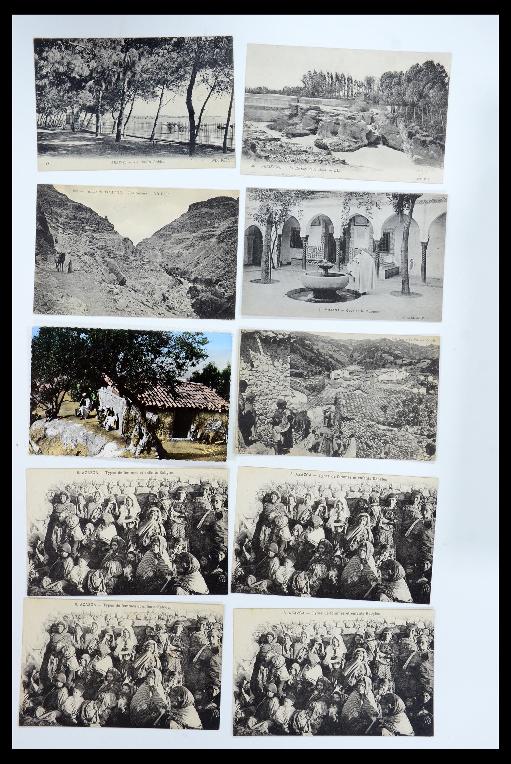 35558 069 - Postzegelverzameling 35558 Algerije ansichtkaarten 1900-1945.