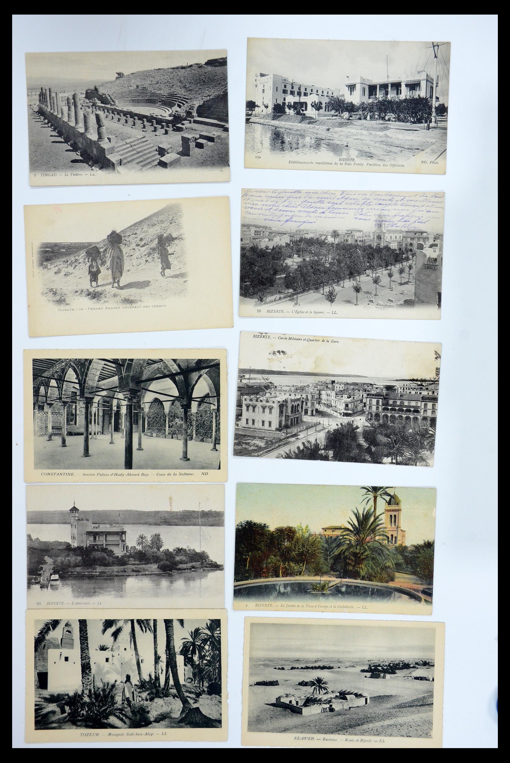 35558 075 - Postzegelverzameling 35558 Algerije ansichtkaarten 1900-1945.