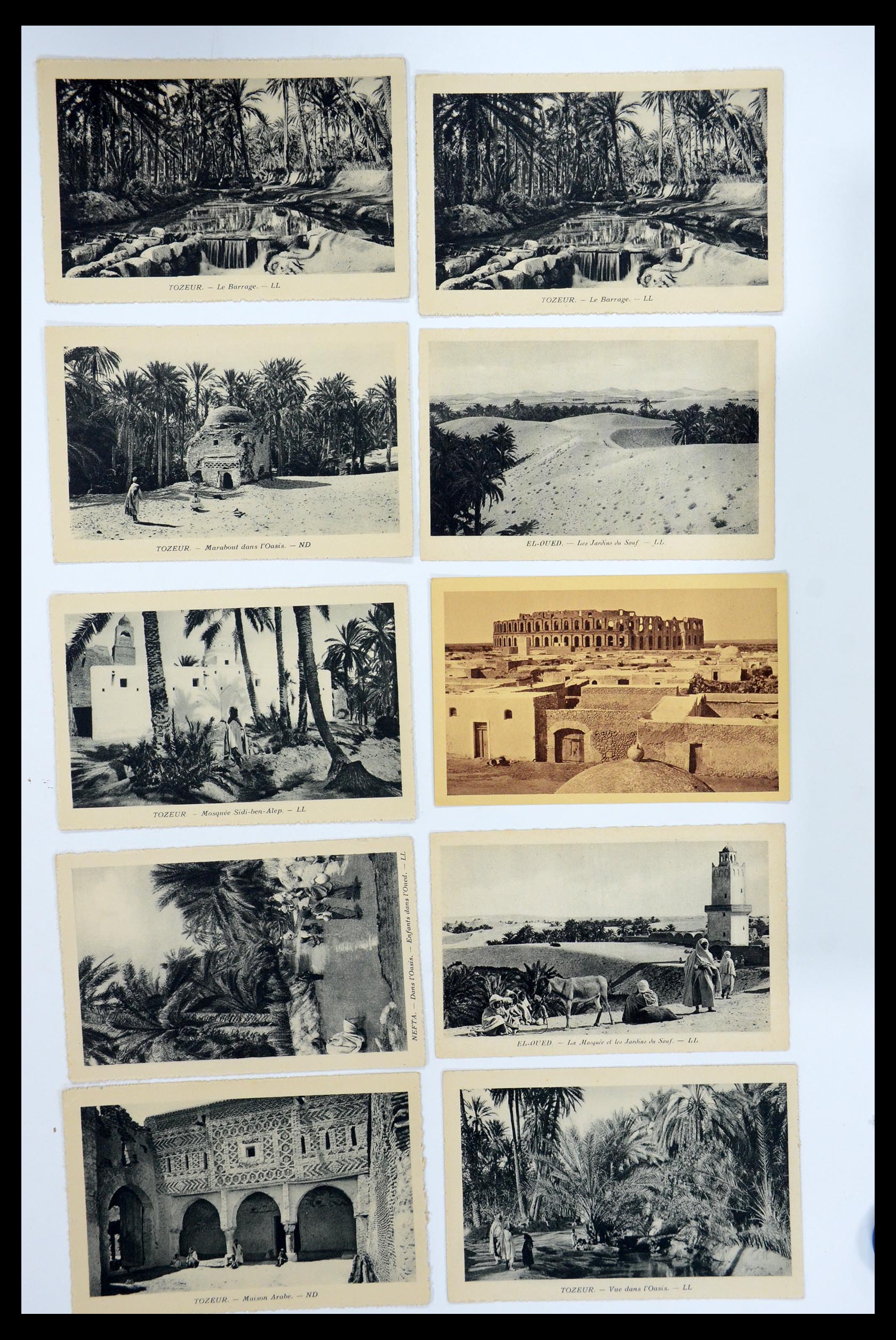 35558 077 - Postzegelverzameling 35558 Algerije ansichtkaarten 1900-1945.
