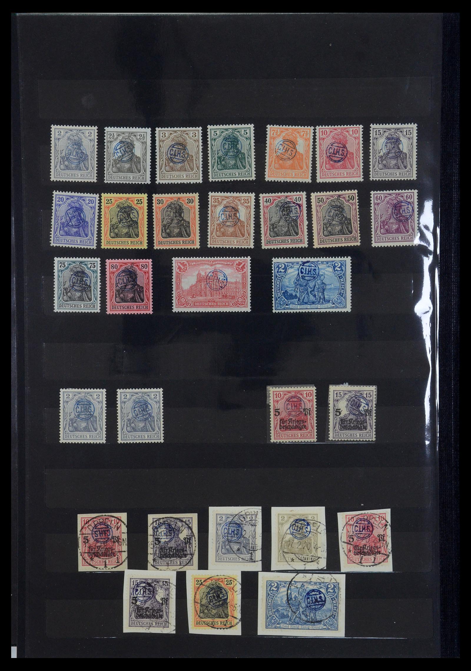35560 010 - Postzegelverzameling 35560 Oberschlesien speciaalverzameling 1920-192
