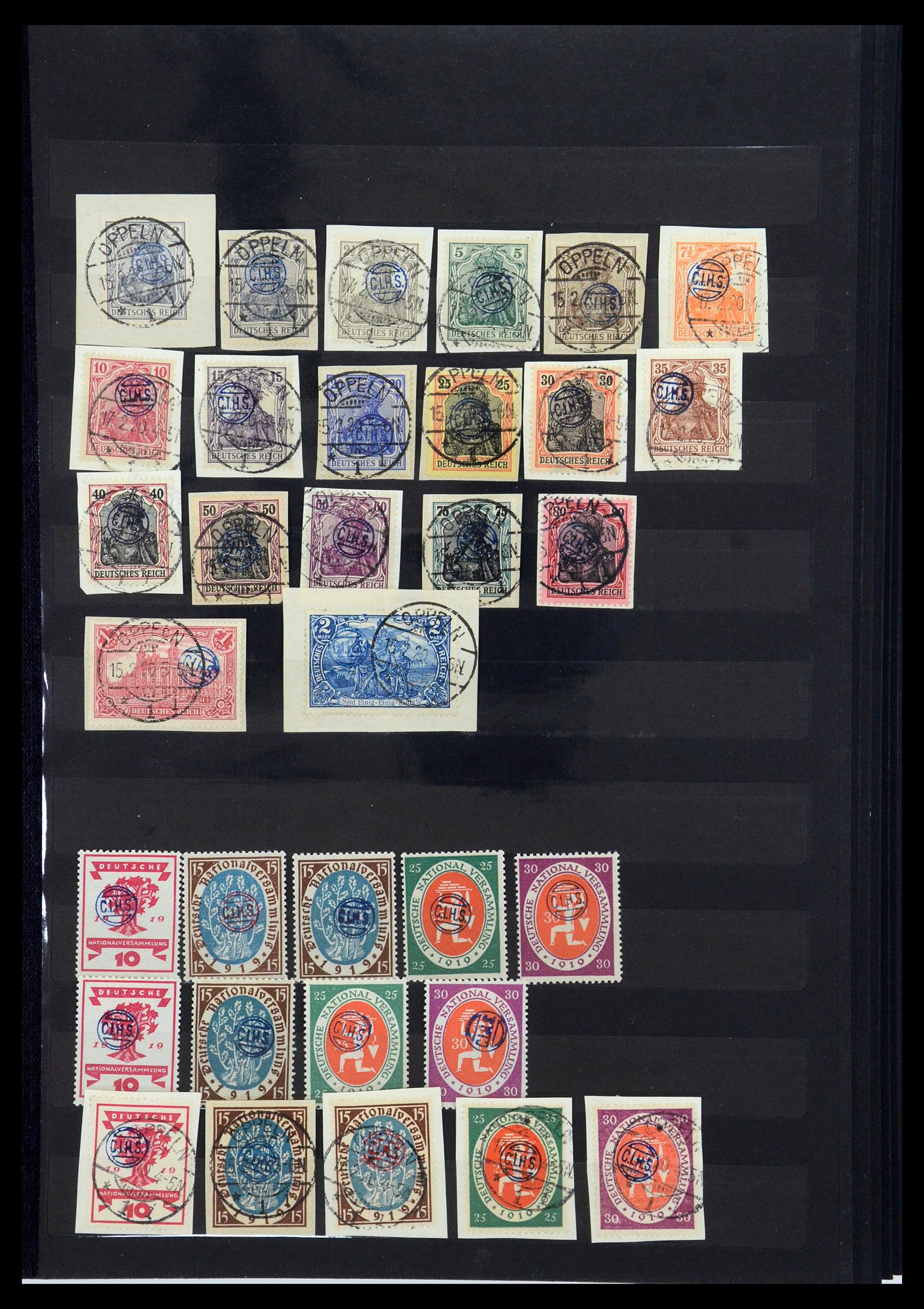 35560 011 - Postzegelverzameling 35560 Oberschlesien speciaalverzameling 1920-192