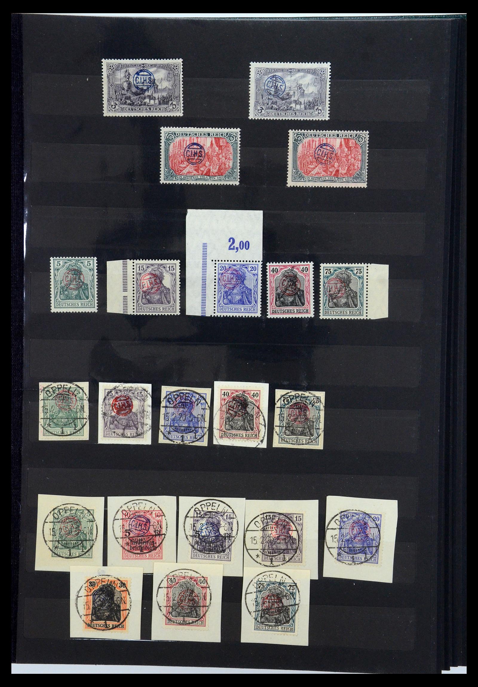 35560 013 - Postzegelverzameling 35560 Oberschlesien speciaalverzameling 1920-192