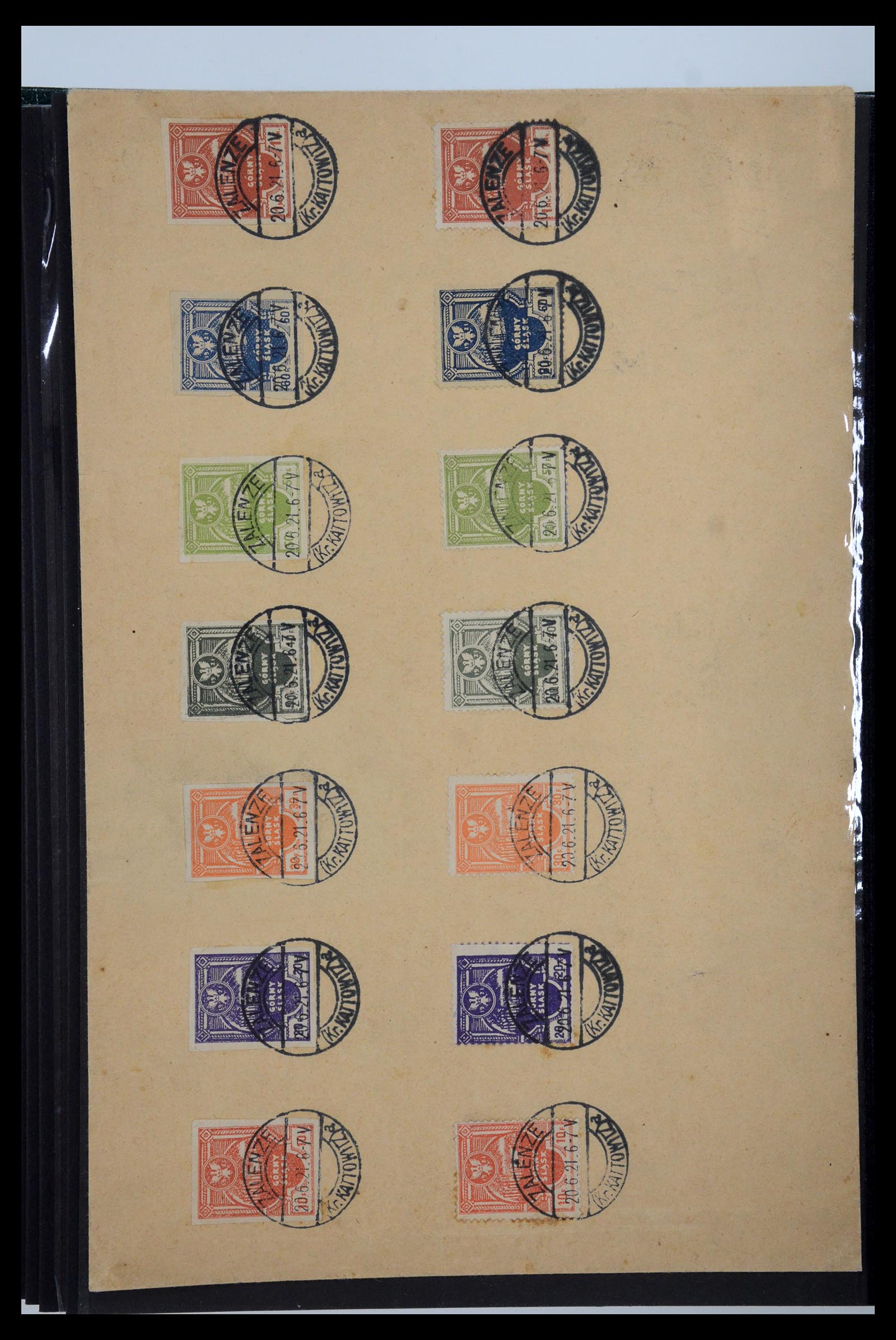 35560 020 - Postzegelverzameling 35560 Oberschlesien speciaalverzameling 1920-192
