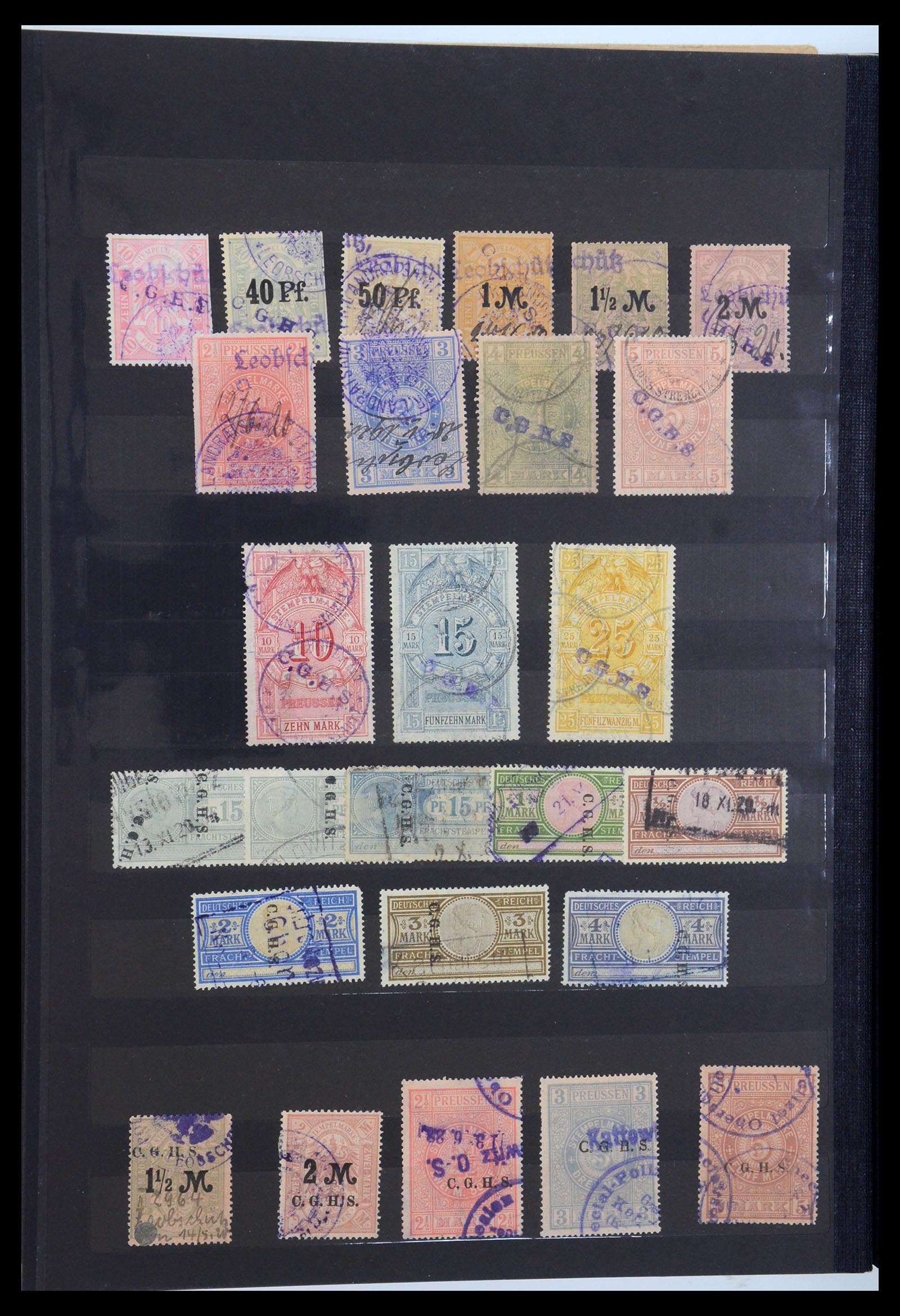 35560 022 - Postzegelverzameling 35560 Oberschlesien speciaalverzameling 1920-192
