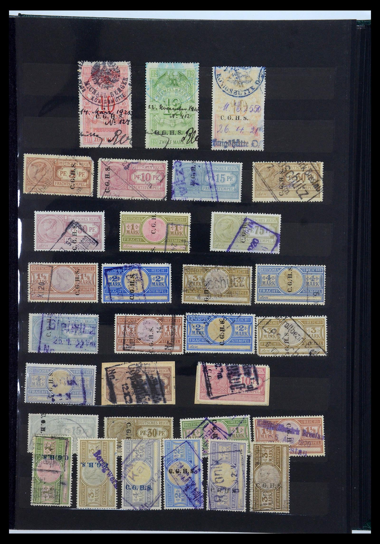 35560 023 - Postzegelverzameling 35560 Oberschlesien speciaalverzameling 1920-192
