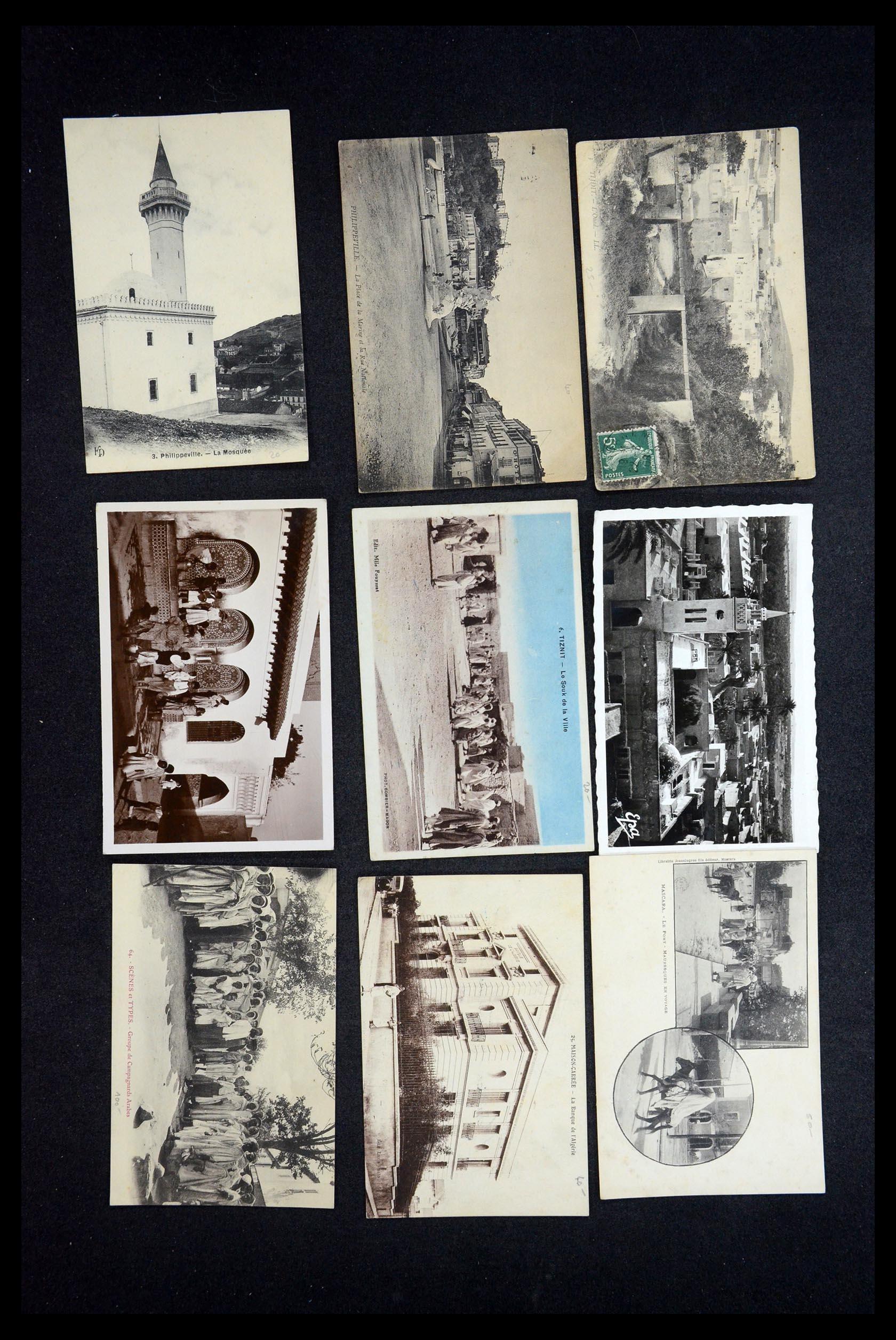 35563 002 - Postzegelverzameling 35563 Algerije ansichtkaarten 1900-1945.