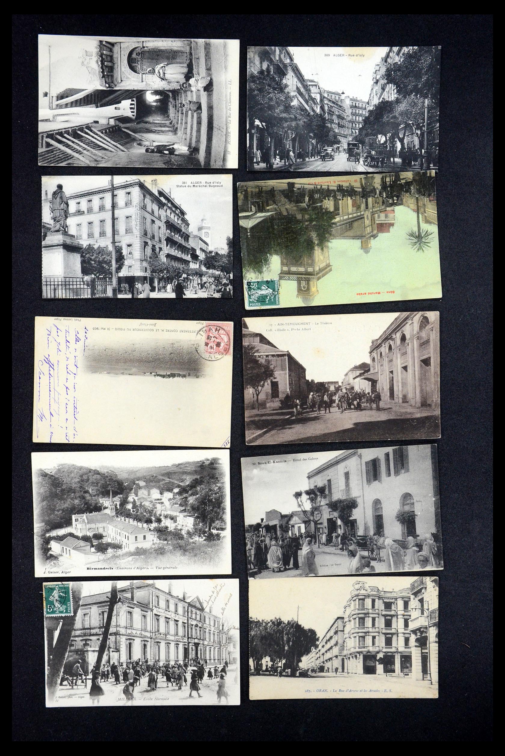 35563 024 - Postzegelverzameling 35563 Algerije ansichtkaarten 1900-1945.