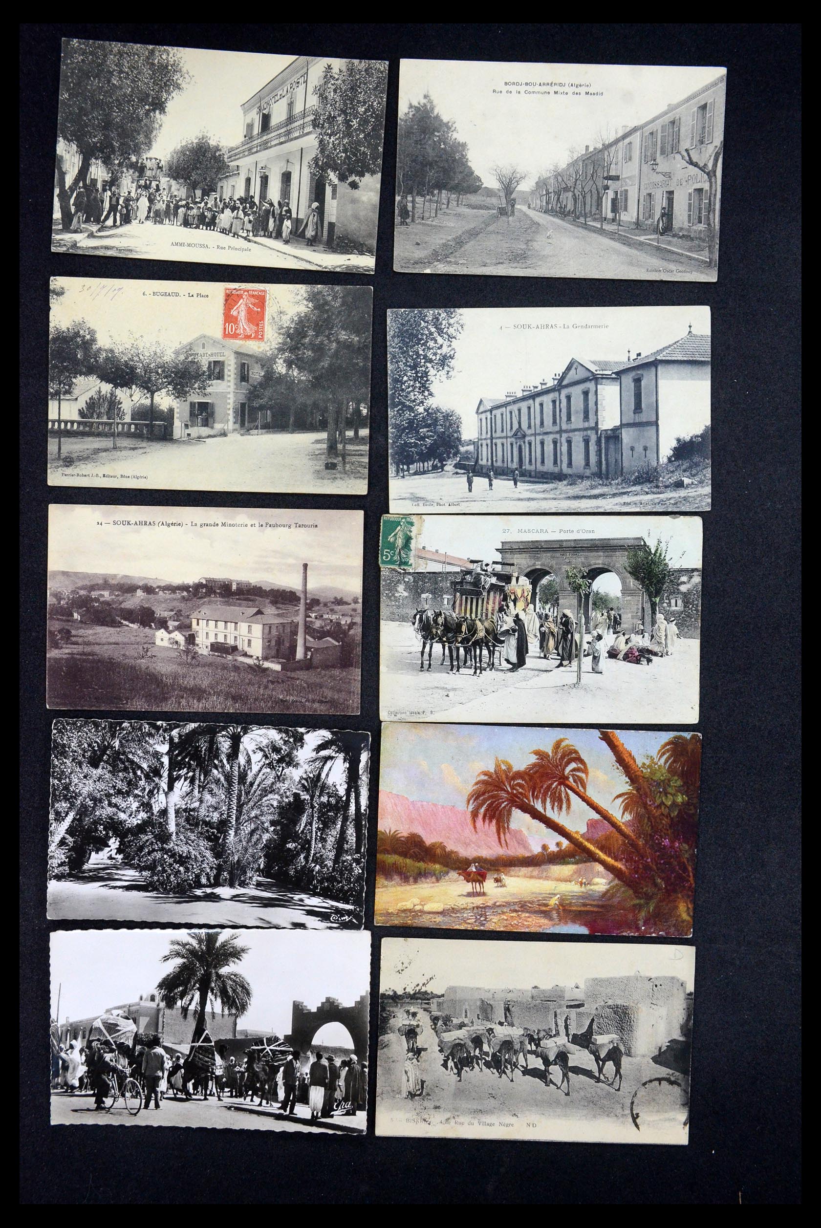 35563 031 - Postzegelverzameling 35563 Algerije ansichtkaarten 1900-1945.