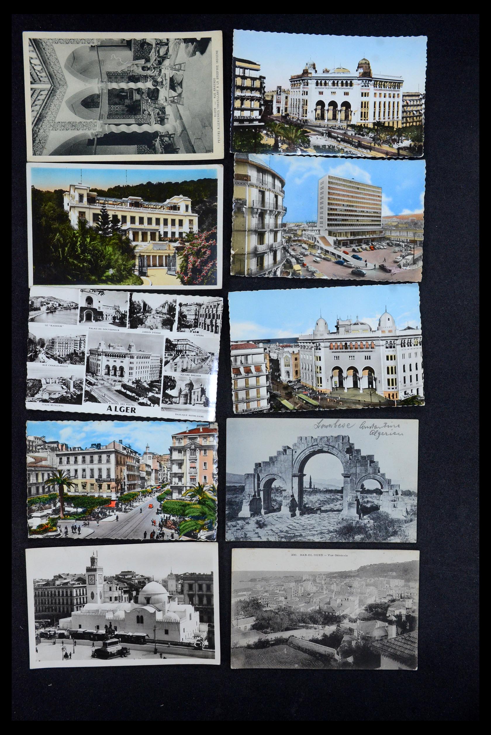 35563 040 - Postzegelverzameling 35563 Algerije ansichtkaarten 1900-1945.