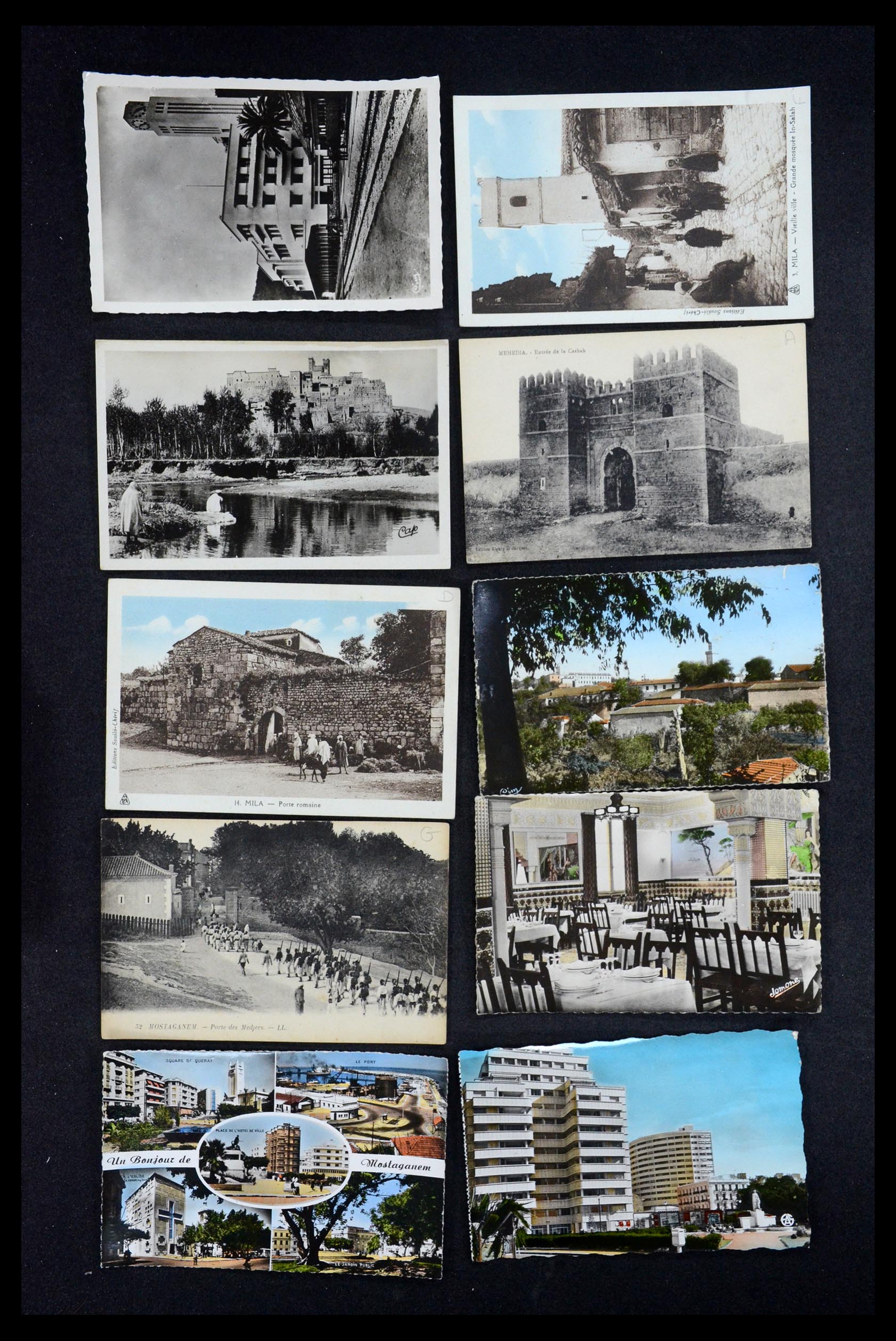 35563 051 - Postzegelverzameling 35563 Algerije ansichtkaarten 1900-1945.