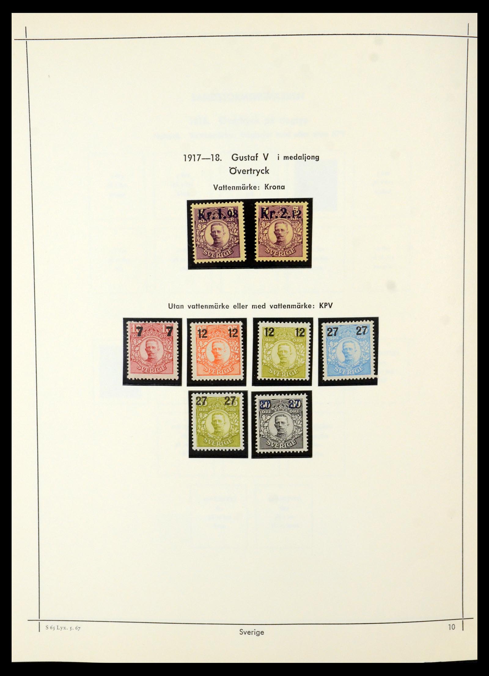 35564 005 - Postzegelverzameling 35564 Zweden 1855-2001.