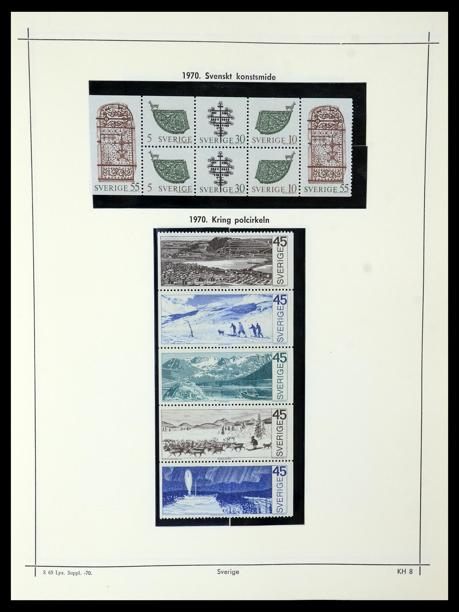35564 270 - Postzegelverzameling 35564 Zweden 1855-2001.