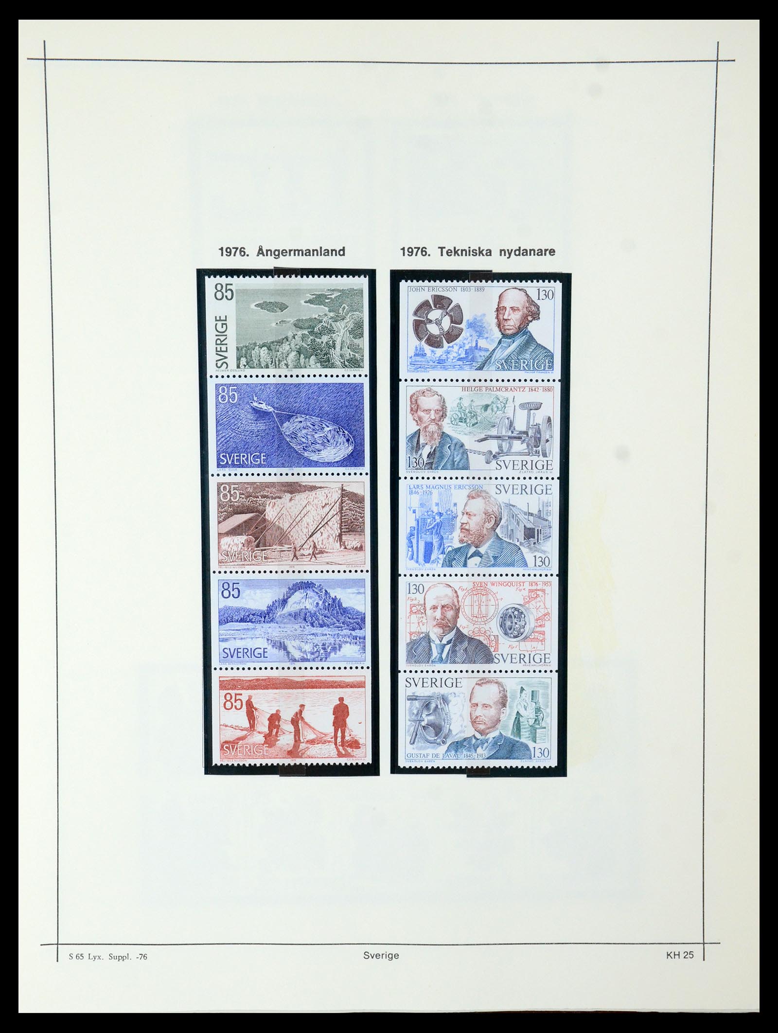 35564 286 - Postzegelverzameling 35564 Zweden 1855-2001.