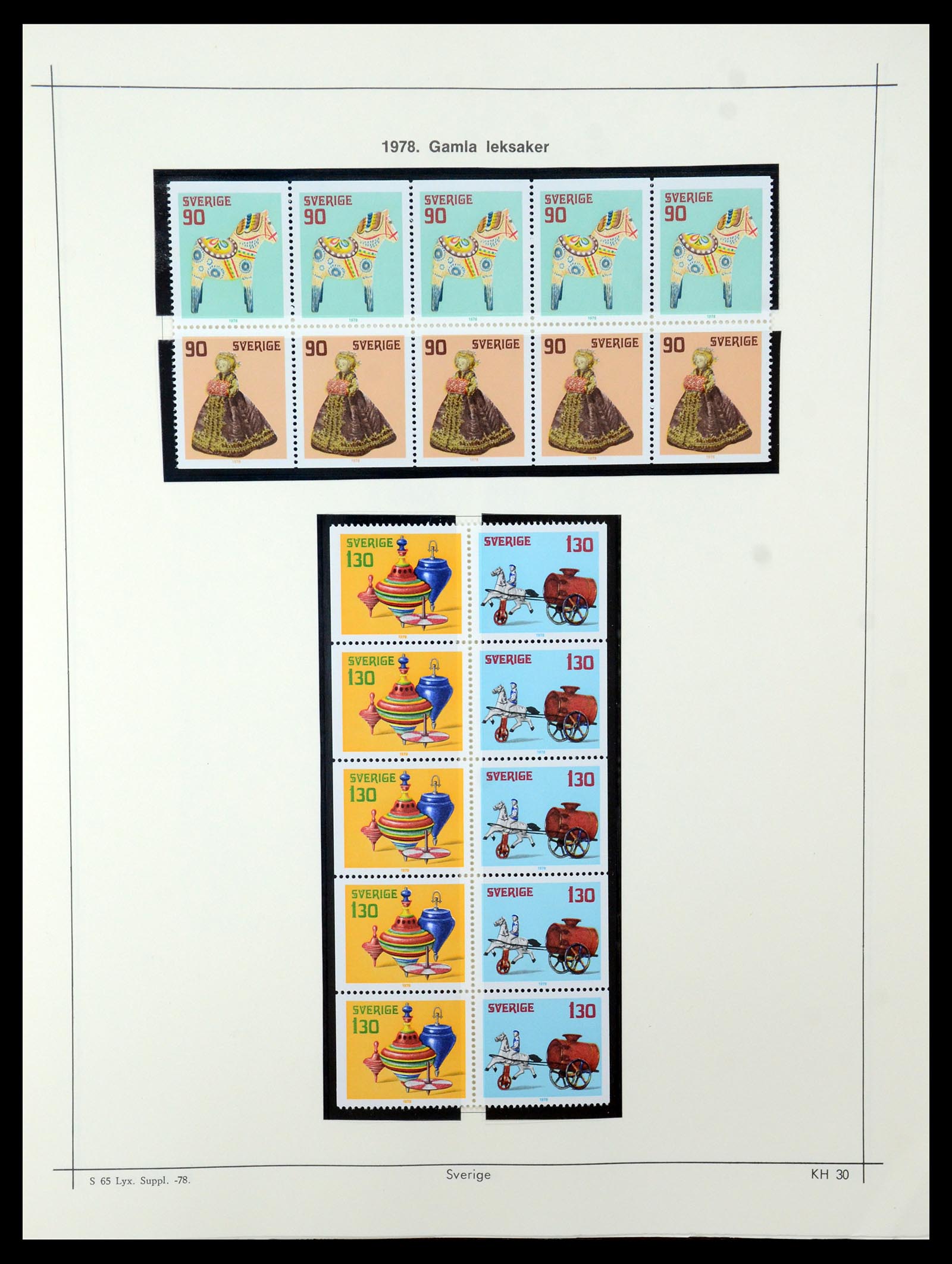 35564 291 - Postzegelverzameling 35564 Zweden 1855-2001.