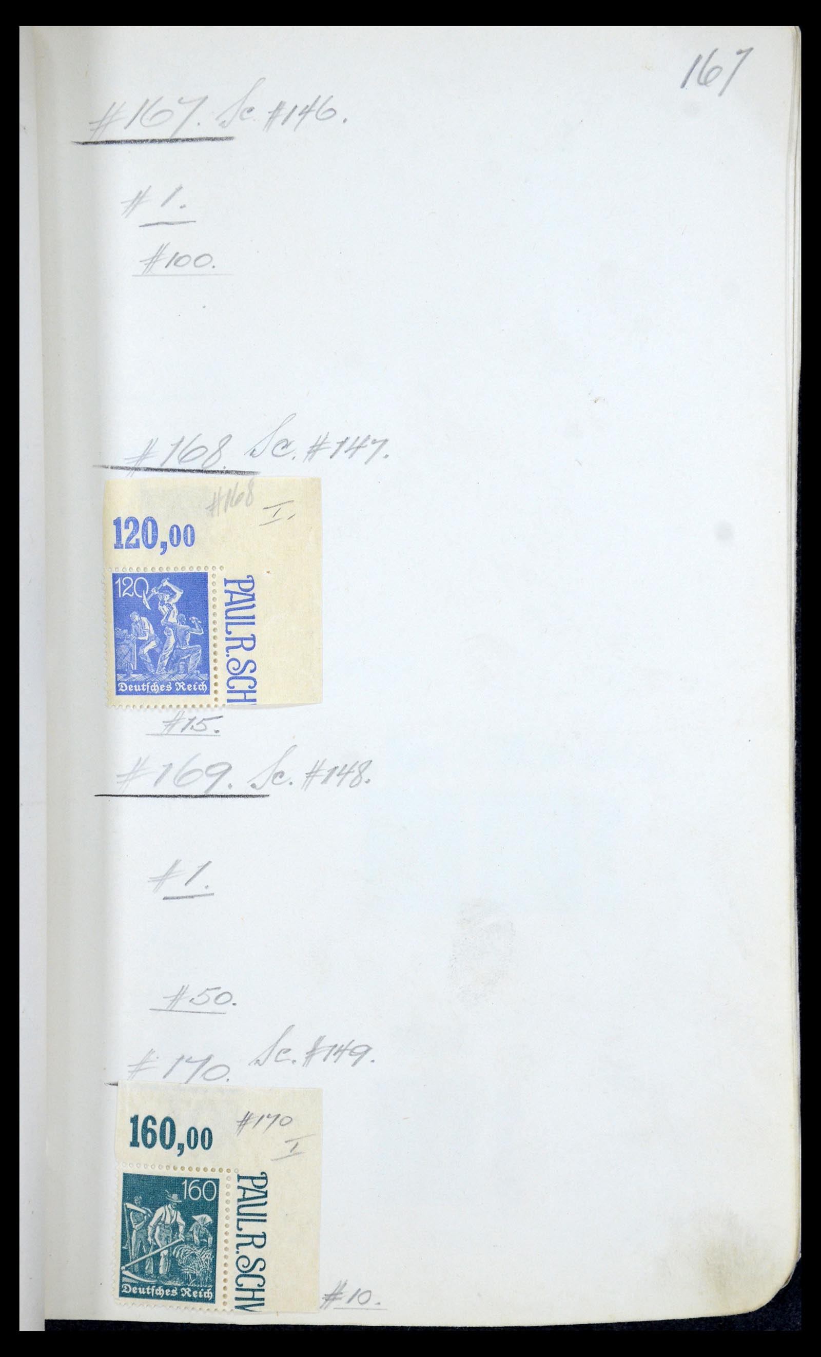 35565 002 - Postzegelverzameling 35565 Duitse Rijk infla 1919-1923.