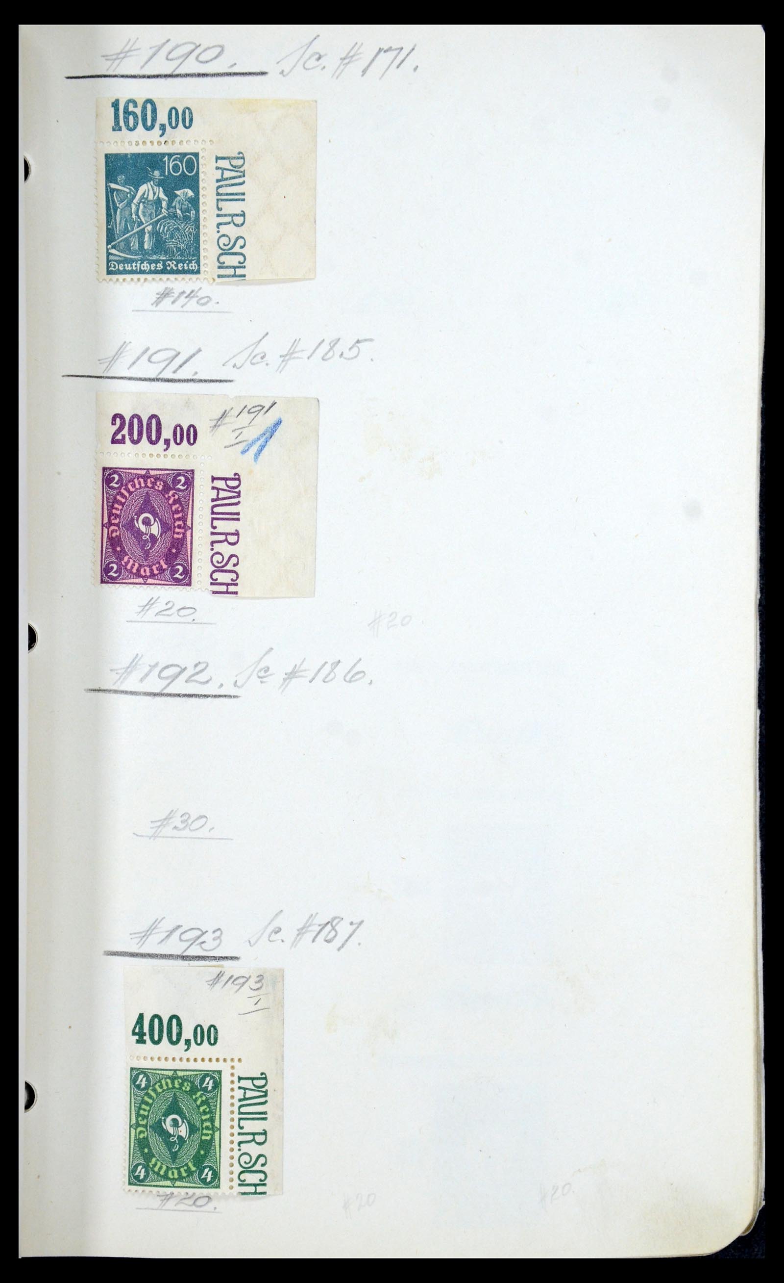 35565 006 - Postzegelverzameling 35565 Duitse Rijk infla 1919-1923.