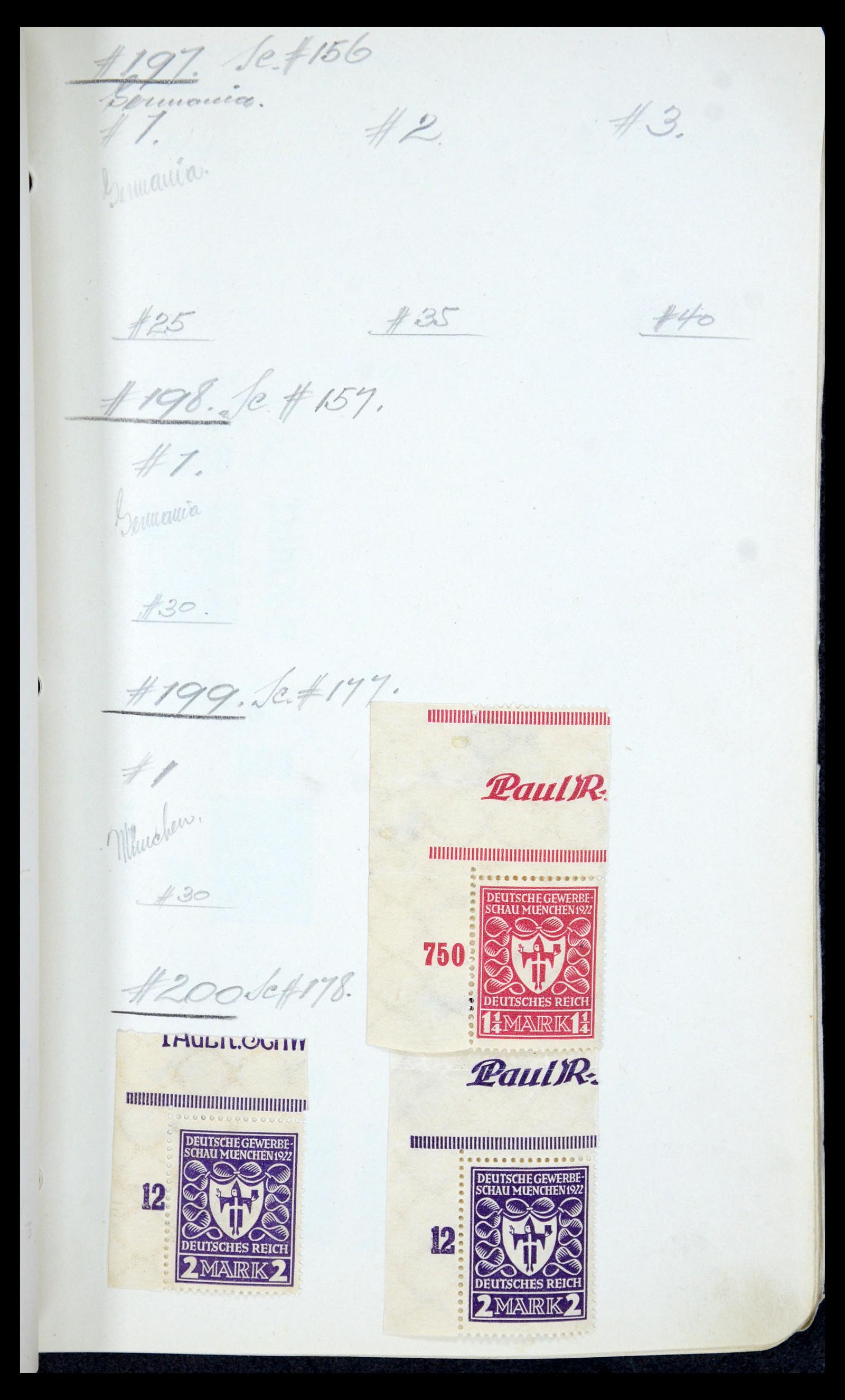 35565 007 - Postzegelverzameling 35565 Duitse Rijk infla 1919-1923.