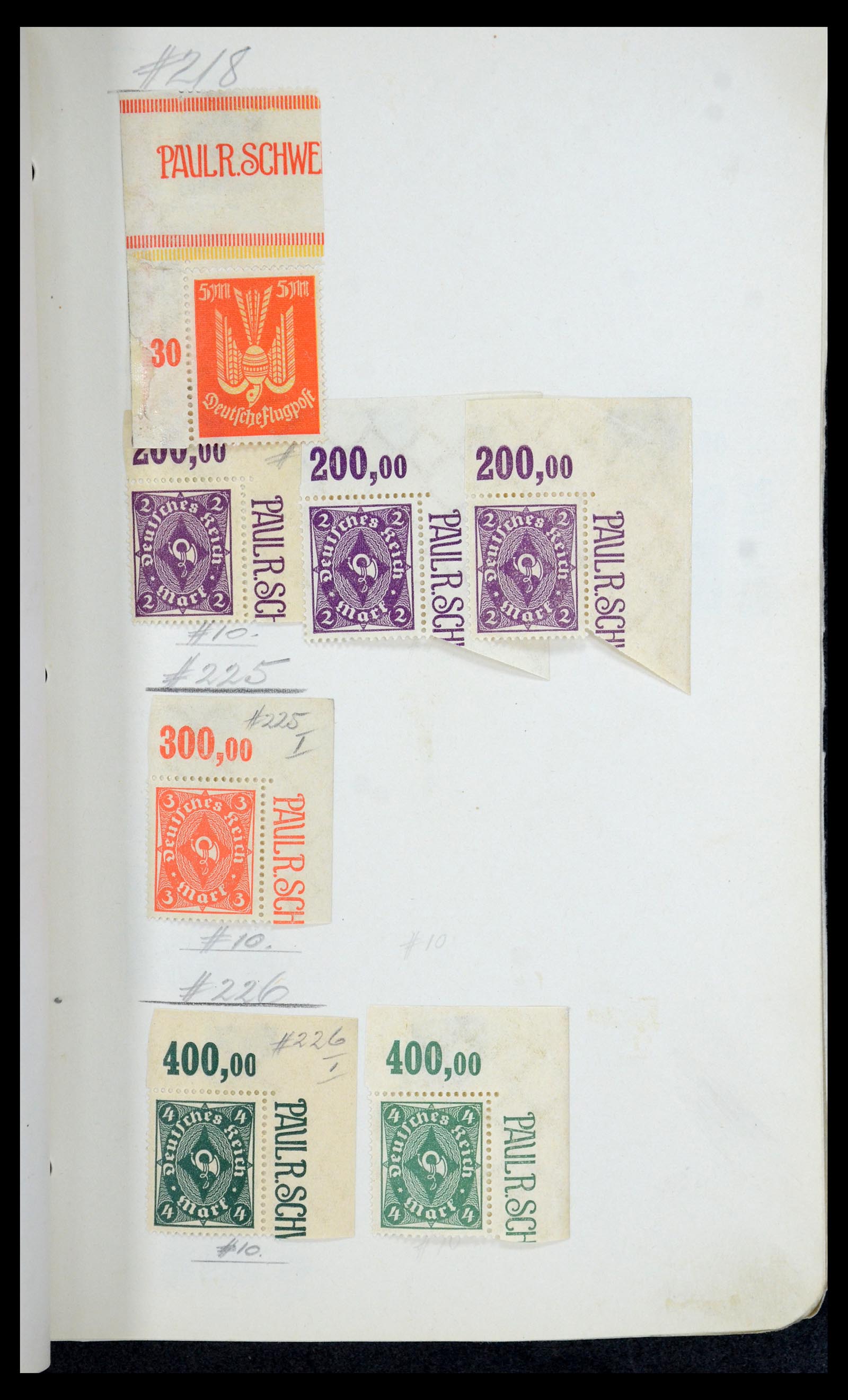 35565 012 - Postzegelverzameling 35565 Duitse Rijk infla 1919-1923.