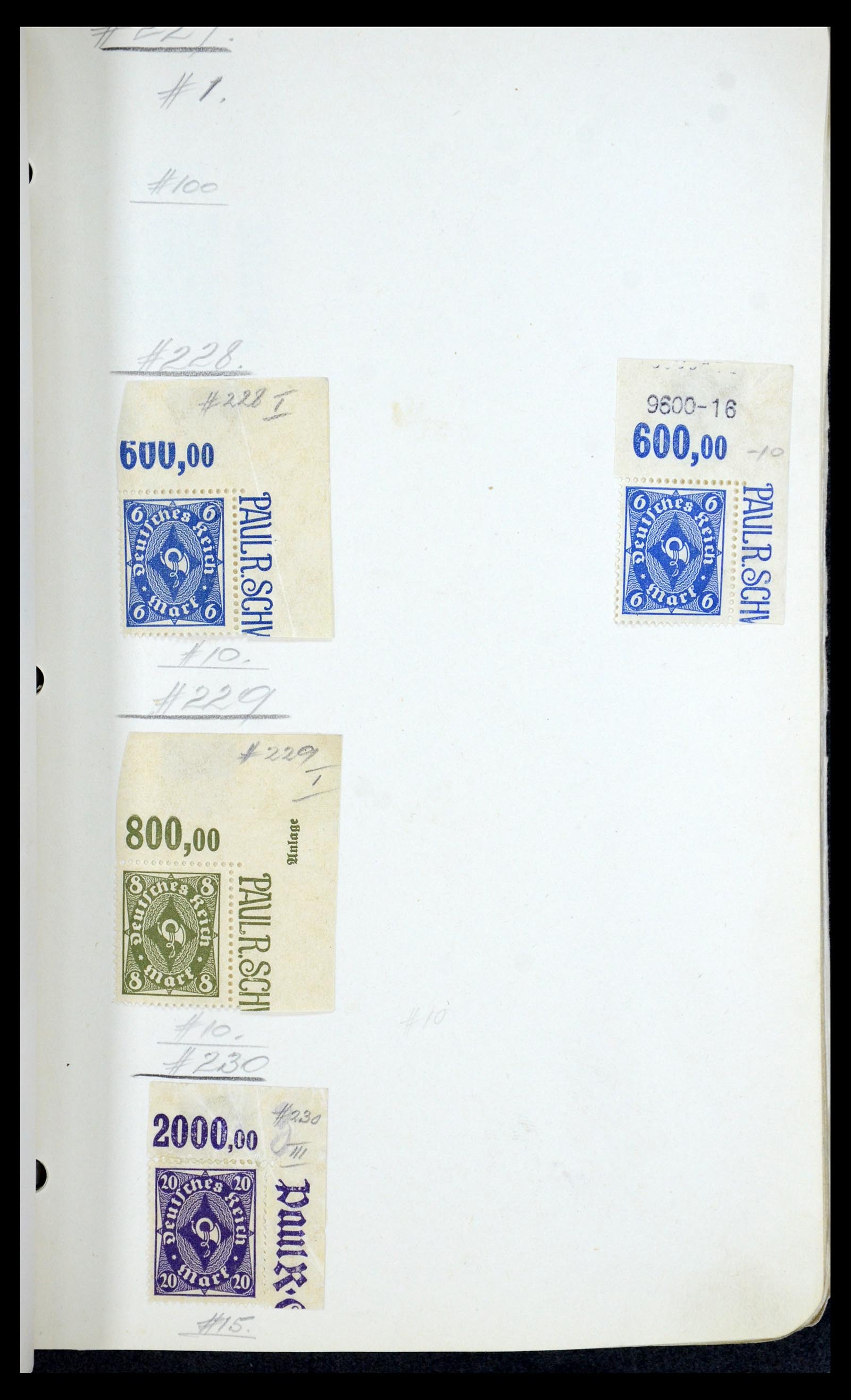 35565 013 - Postzegelverzameling 35565 Duitse Rijk infla 1919-1923.