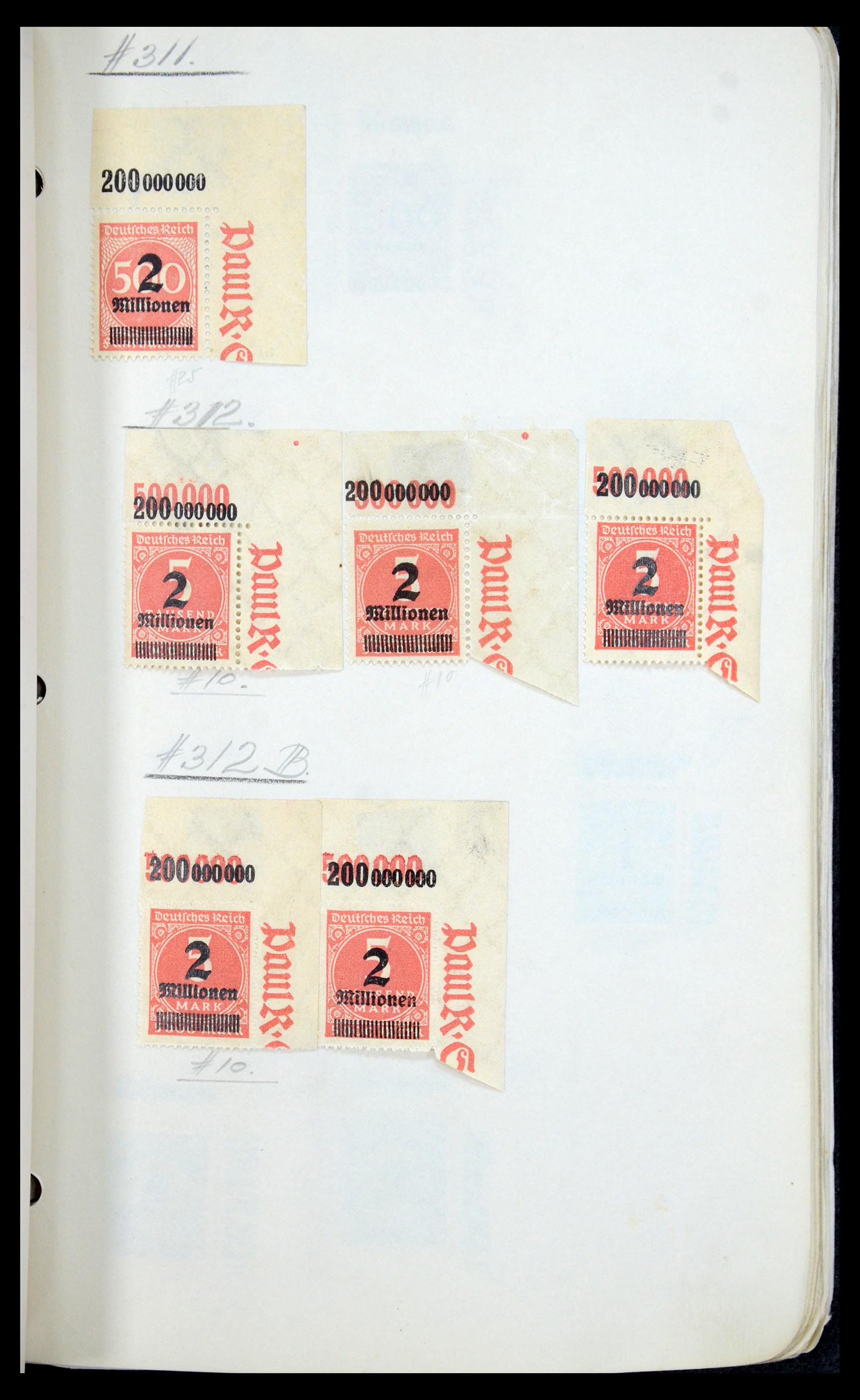 35565 024 - Postzegelverzameling 35565 Duitse Rijk infla 1919-1923.