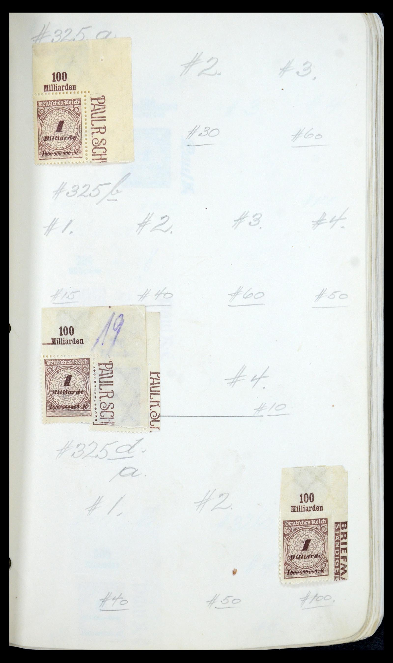 35565 032 - Postzegelverzameling 35565 Duitse Rijk infla 1919-1923.