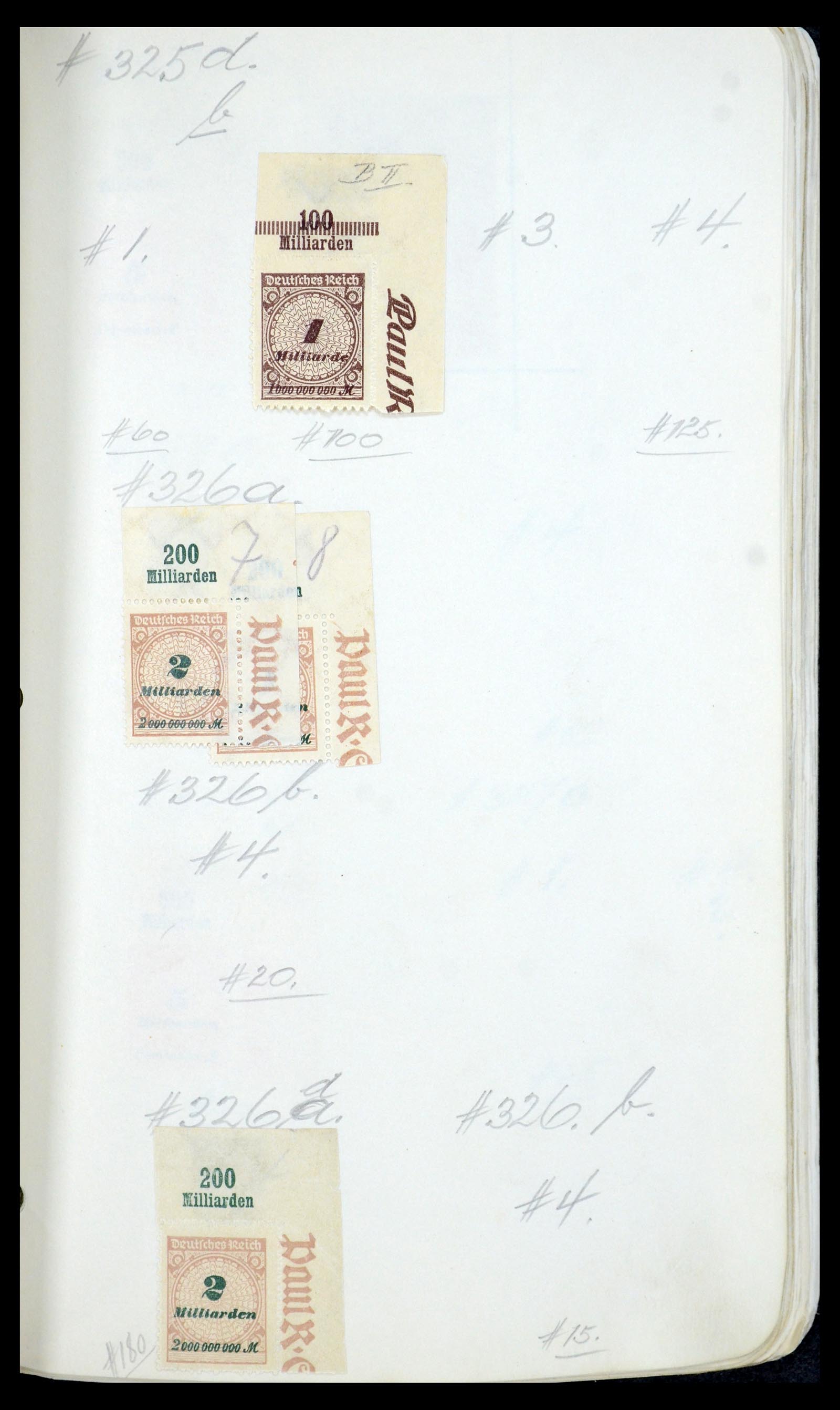 35565 033 - Postzegelverzameling 35565 Duitse Rijk infla 1919-1923.