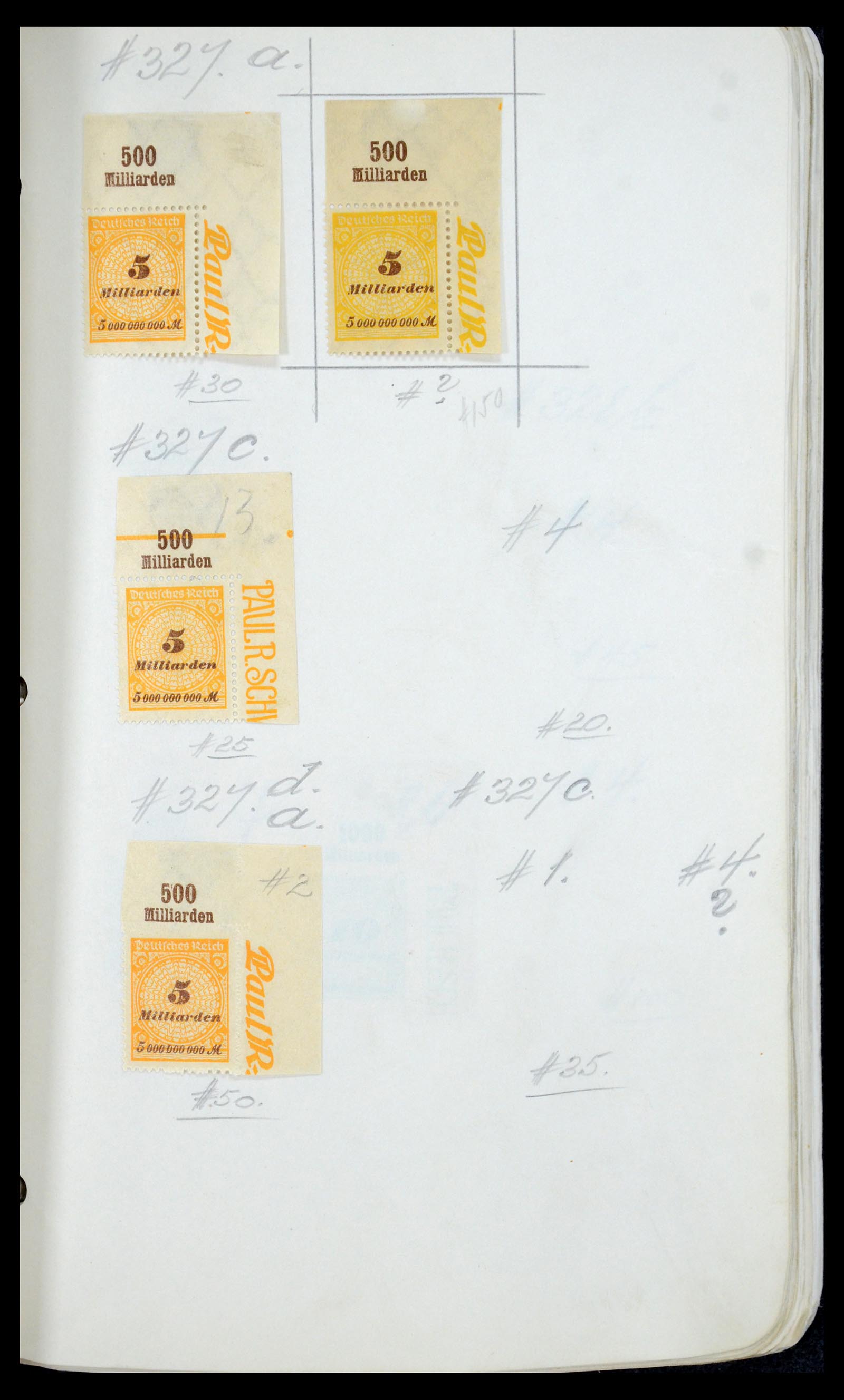 35565 034 - Postzegelverzameling 35565 Duitse Rijk infla 1919-1923.