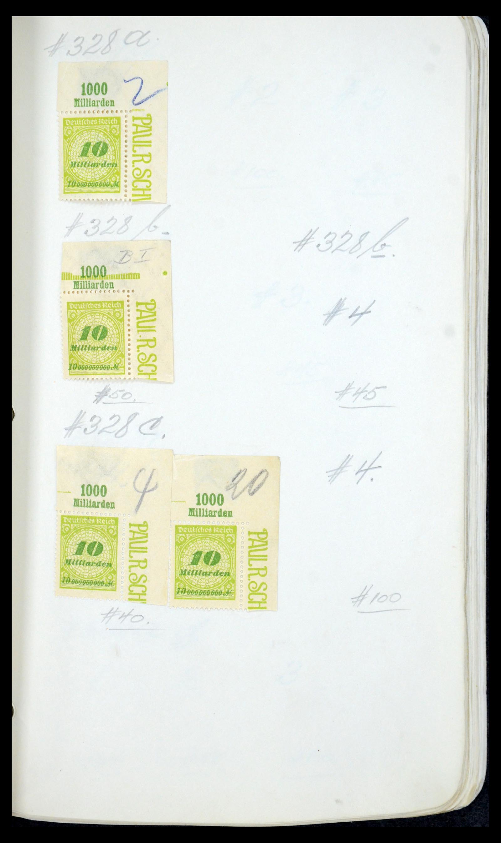 35565 035 - Postzegelverzameling 35565 Duitse Rijk infla 1919-1923.