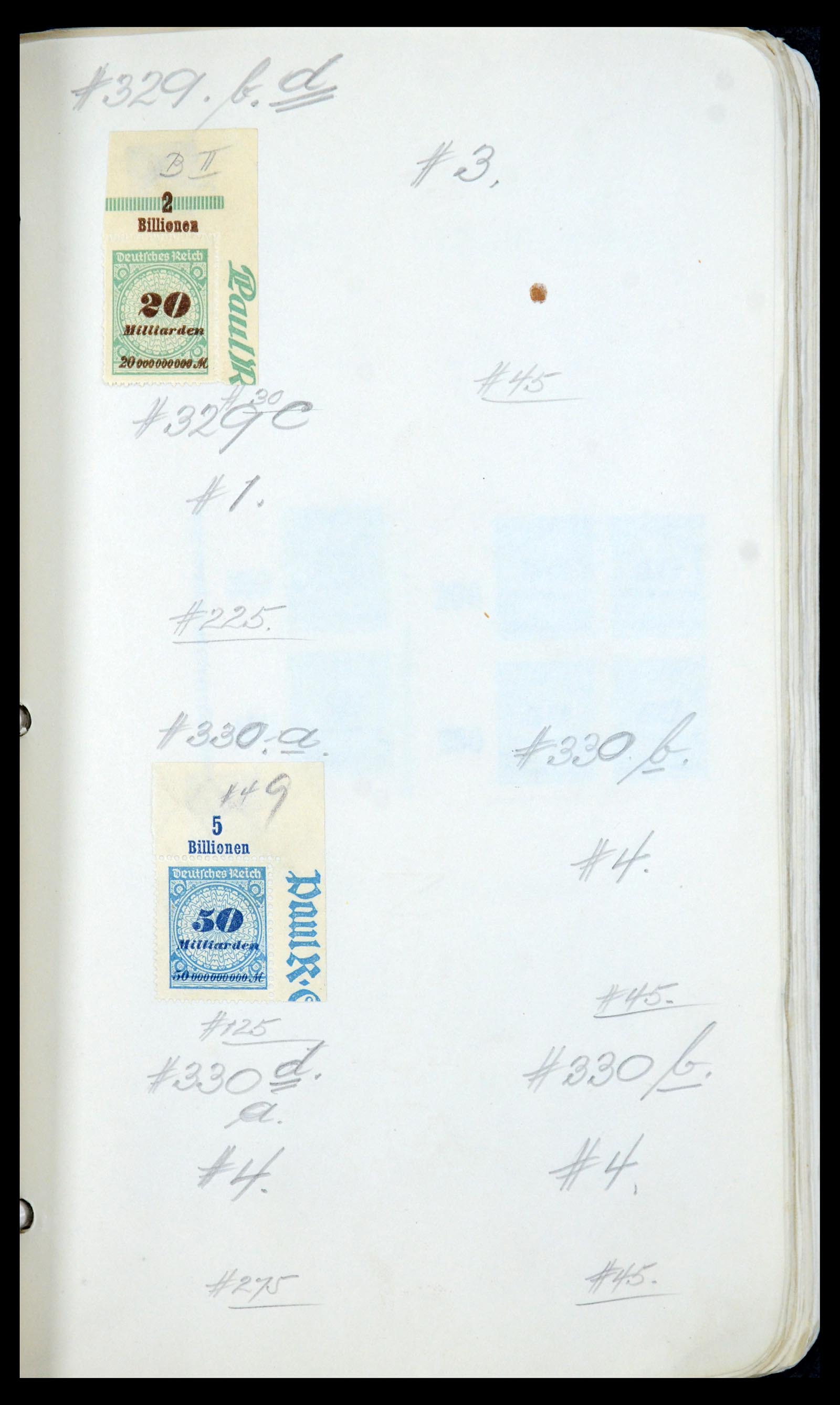 35565 037 - Postzegelverzameling 35565 Duitse Rijk infla 1919-1923.