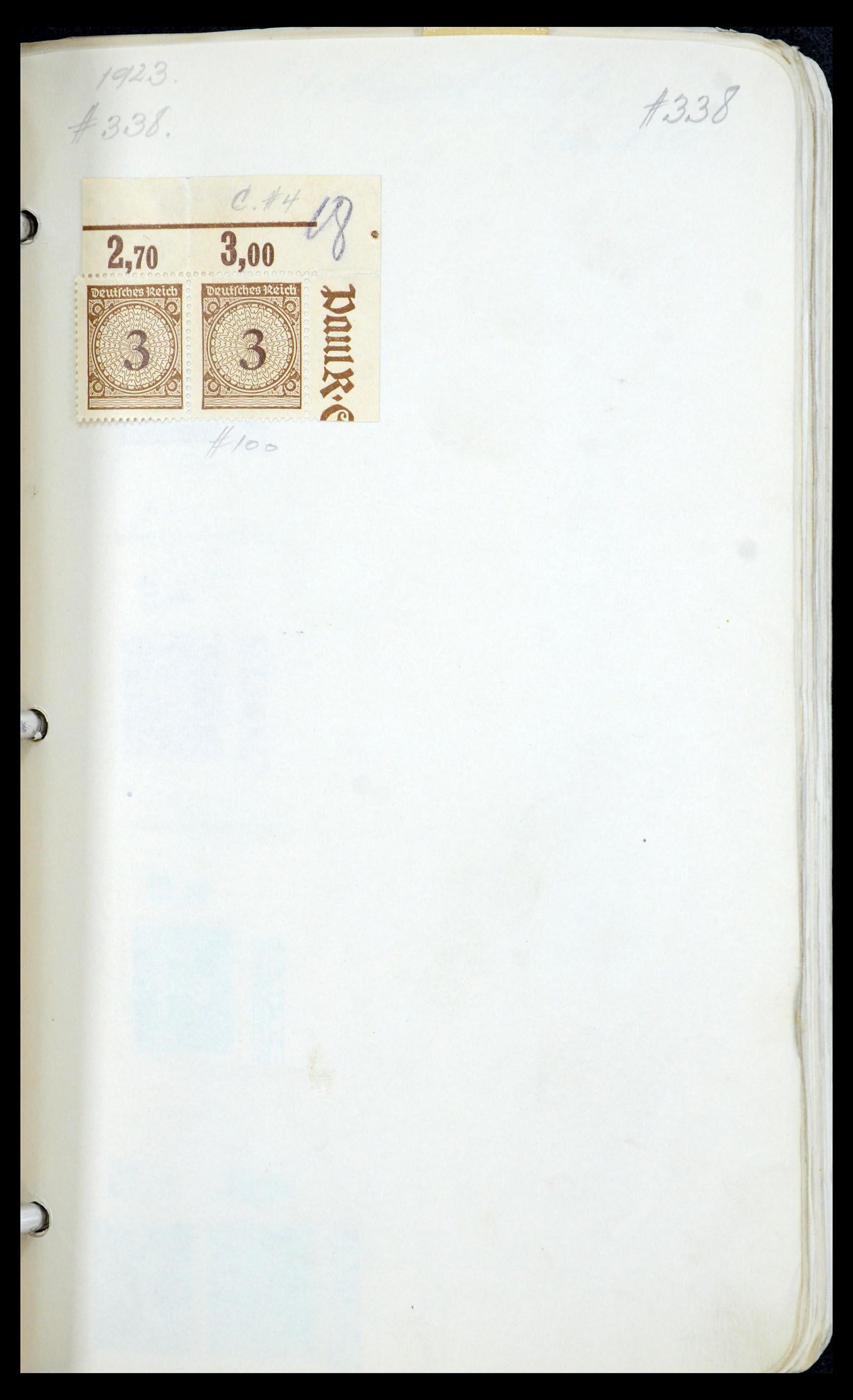 35565 040 - Postzegelverzameling 35565 Duitse Rijk infla 1919-1923.
