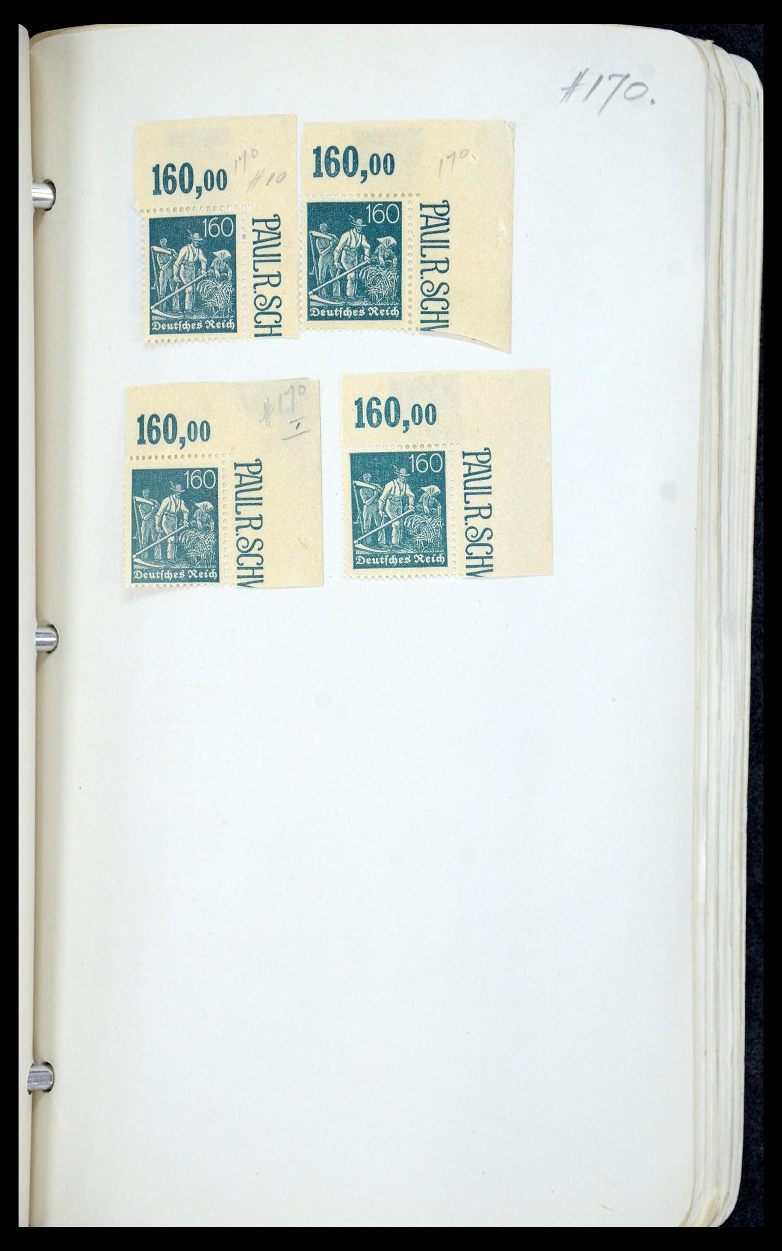35565 050 - Postzegelverzameling 35565 Duitse Rijk infla 1919-1923.