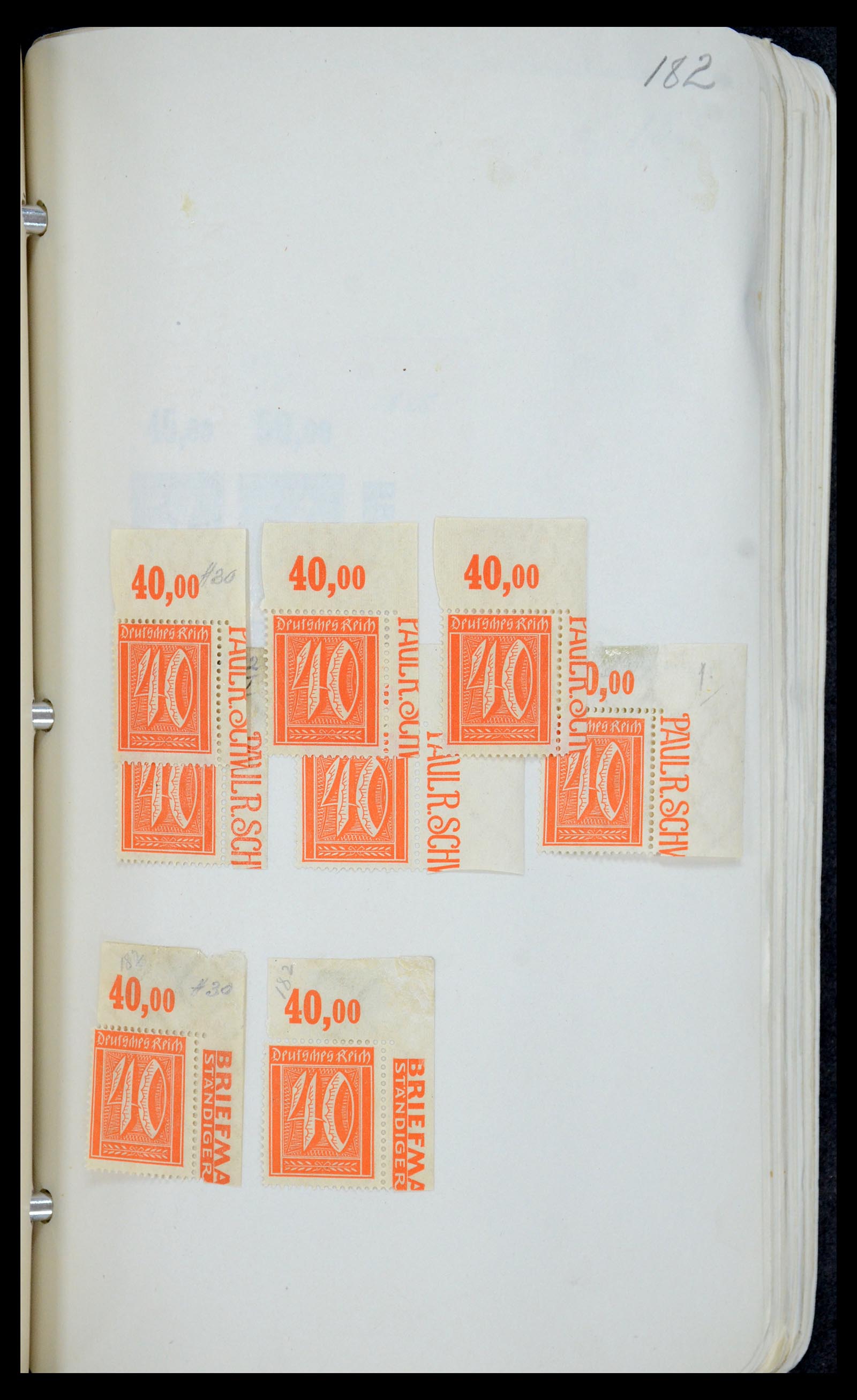 35565 052 - Postzegelverzameling 35565 Duitse Rijk infla 1919-1923.